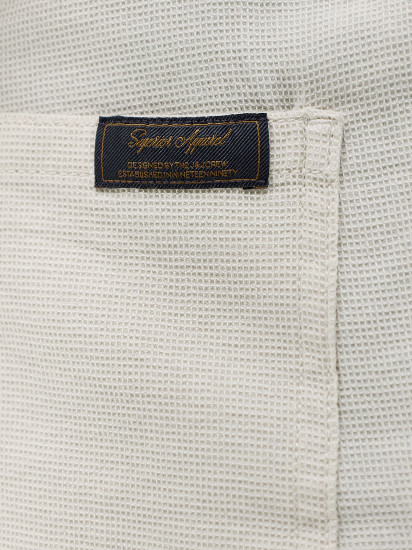 Jaiden Waffle Resort Shorts Cream