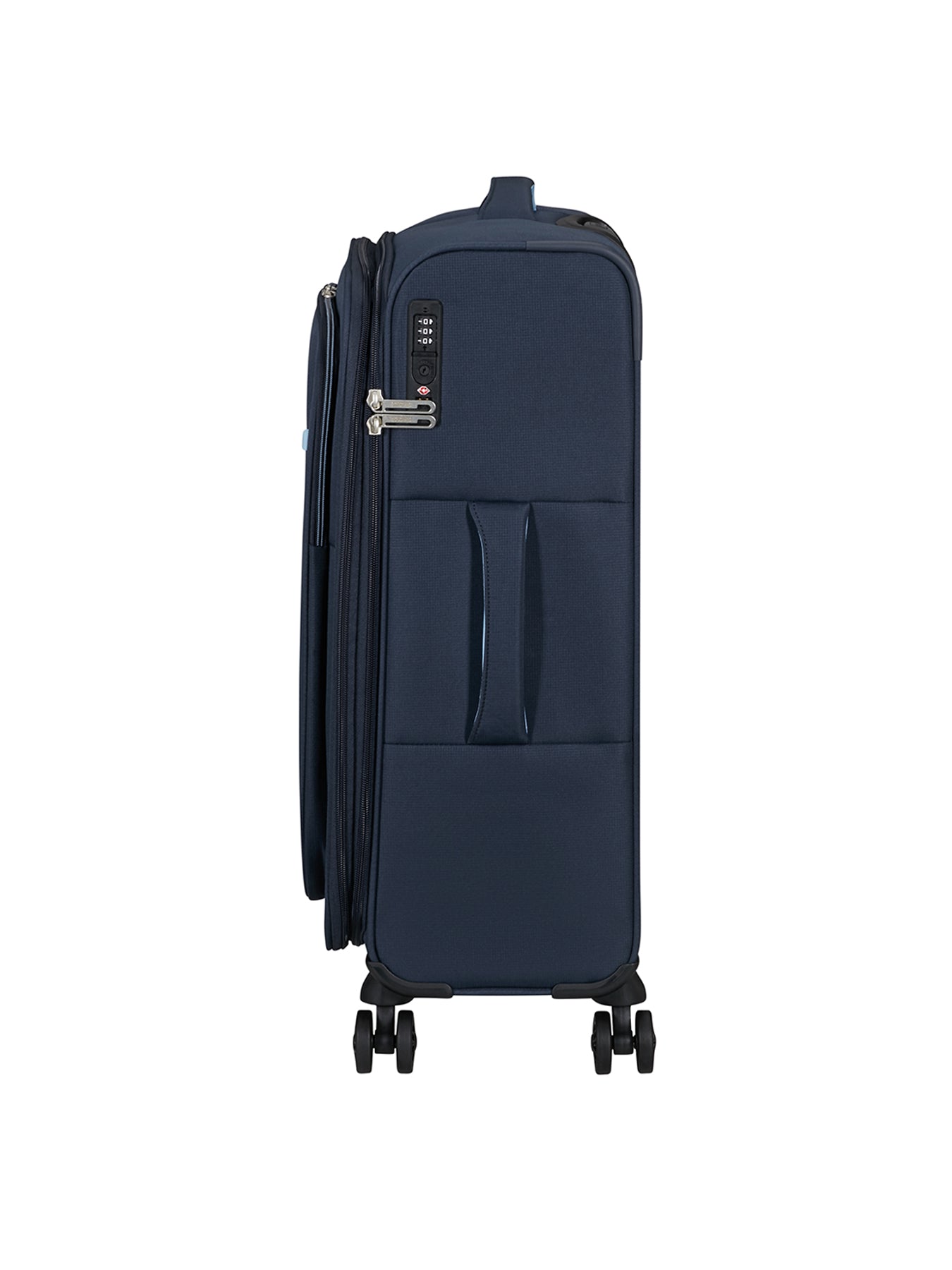 Cloudrider Medium Expandable Spinner Suitcase 49cm Sky Navy