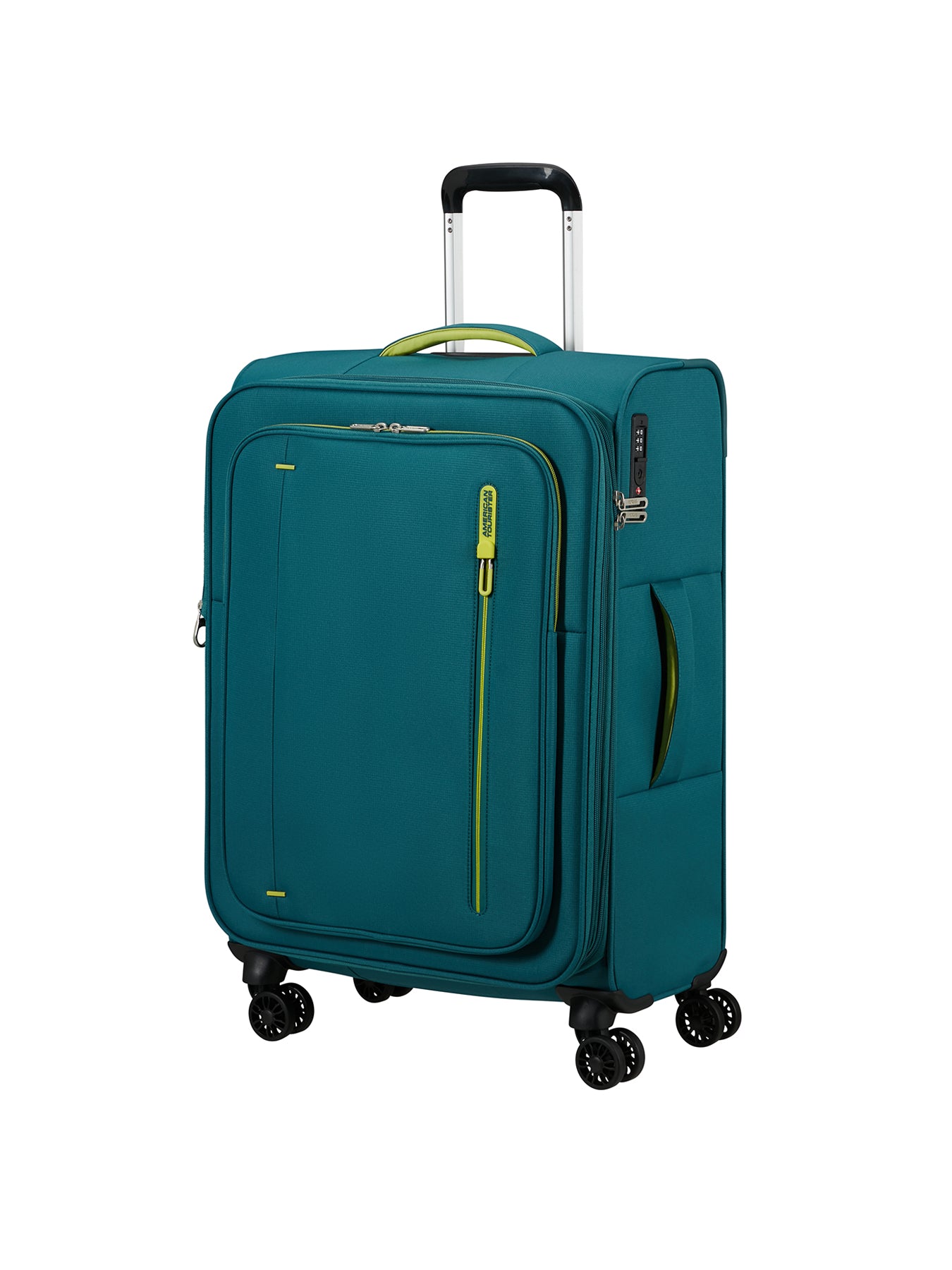 Cloudrider Medium Expandable Spinner Suitcase 44cm Misty Teal