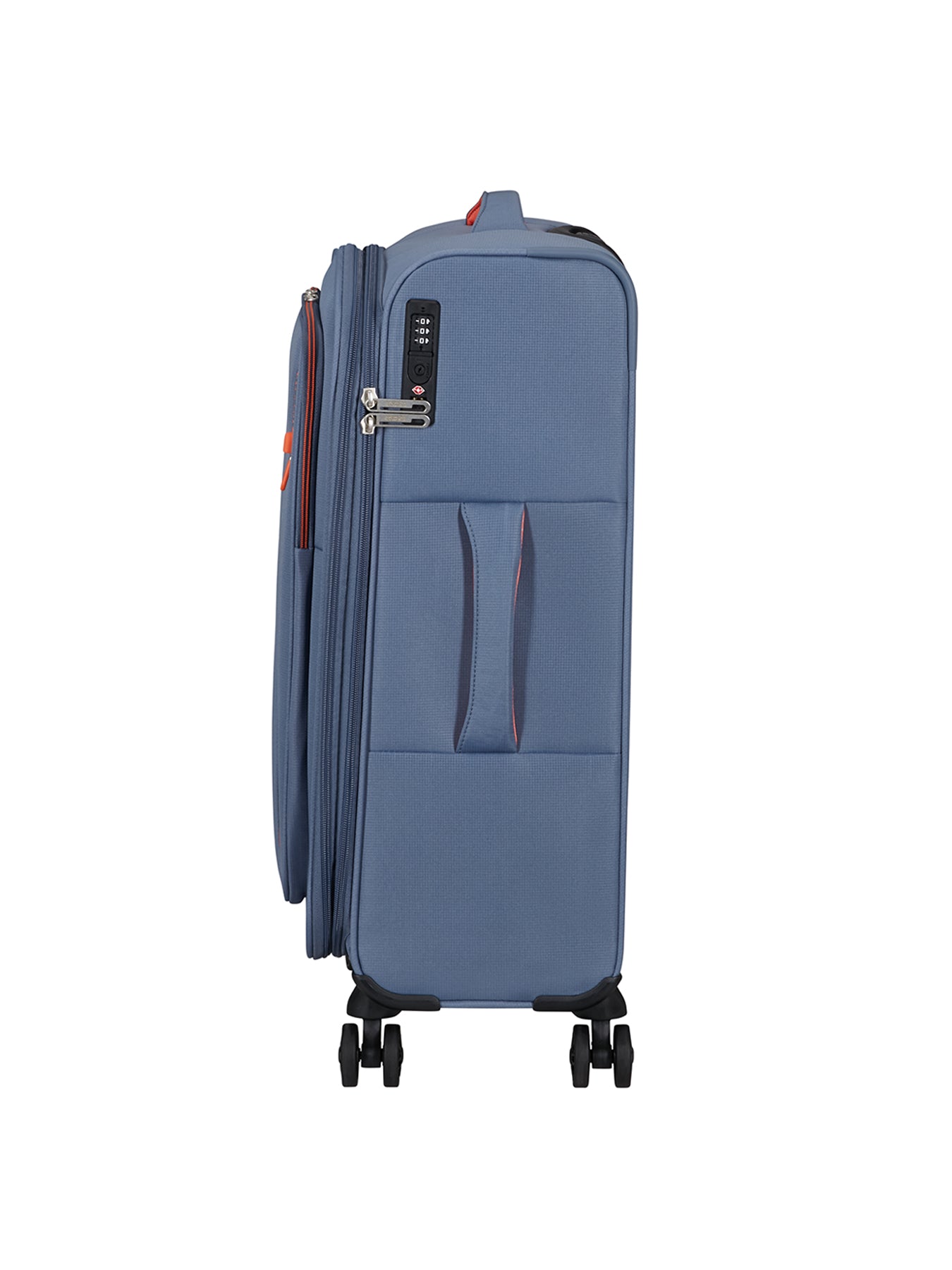Cloudrider Medium Expandable Spinner Suitcase Stone Blue 49cm