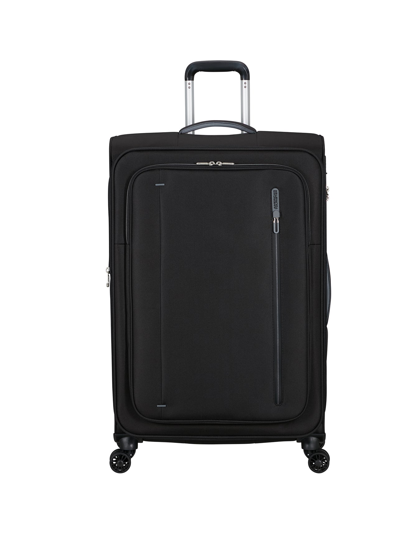 Cloudrider Large Expandable Spinner Suitcase Jet Black