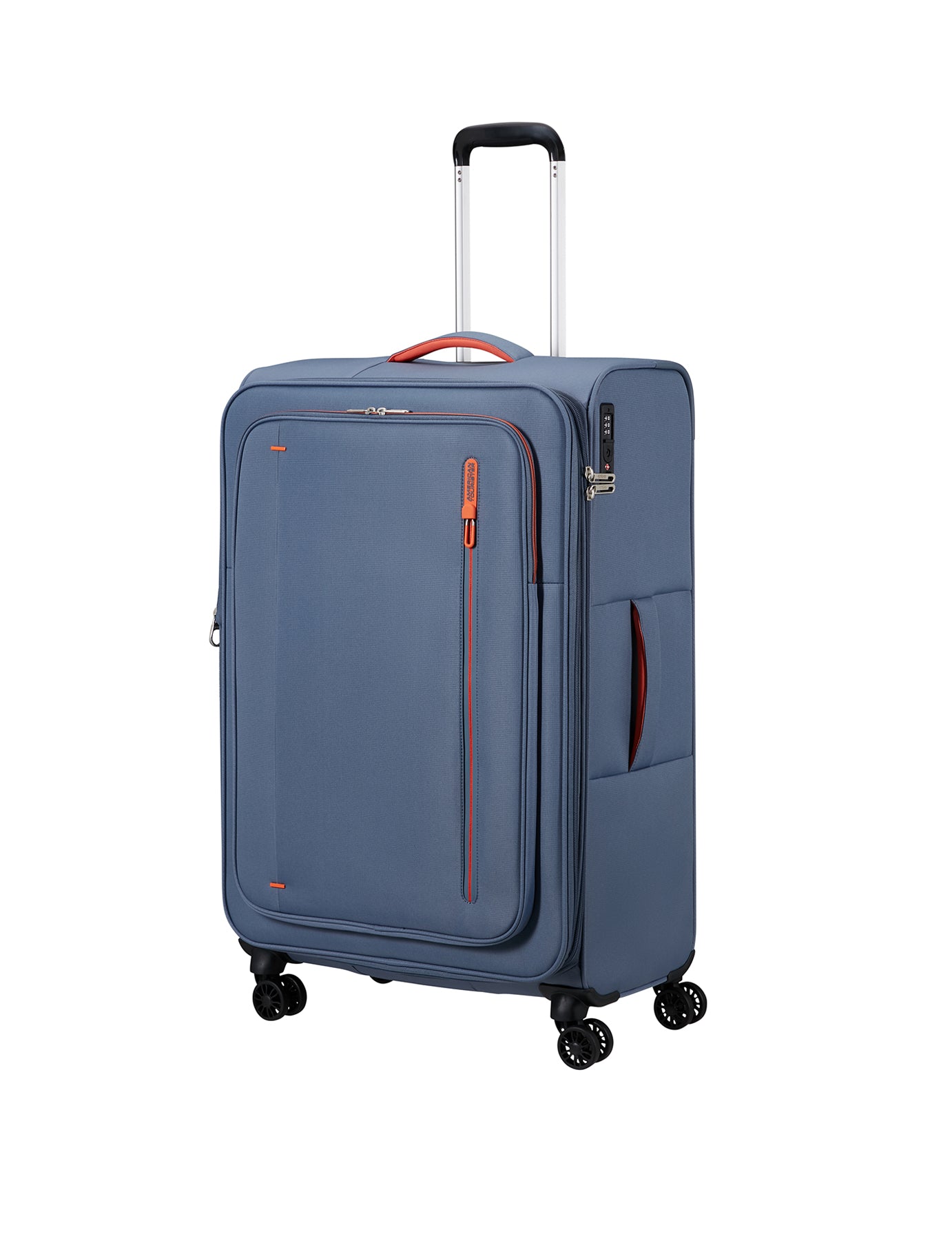 Cloudrider Large Expandable Spinner Suitcase Stone Blue