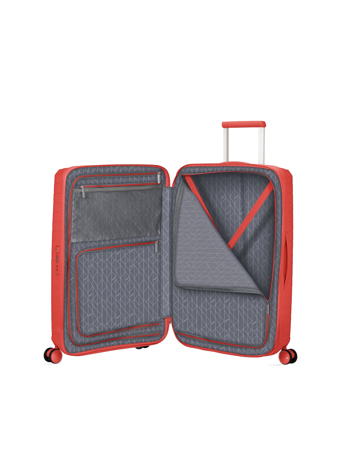 Medium Spinner Suitcase Sunset Coral
