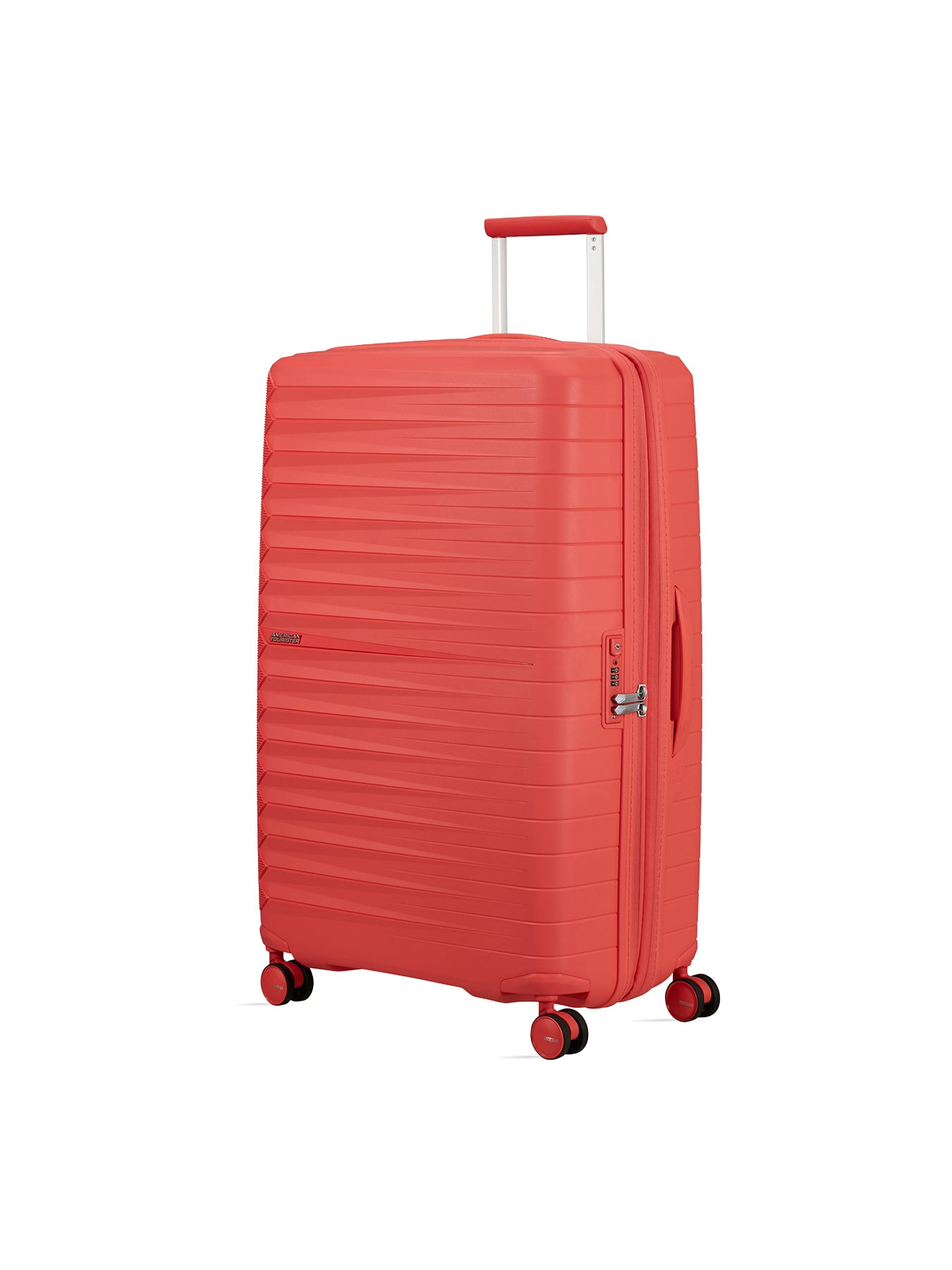 Large Spinner Suitcase Sunset Coral