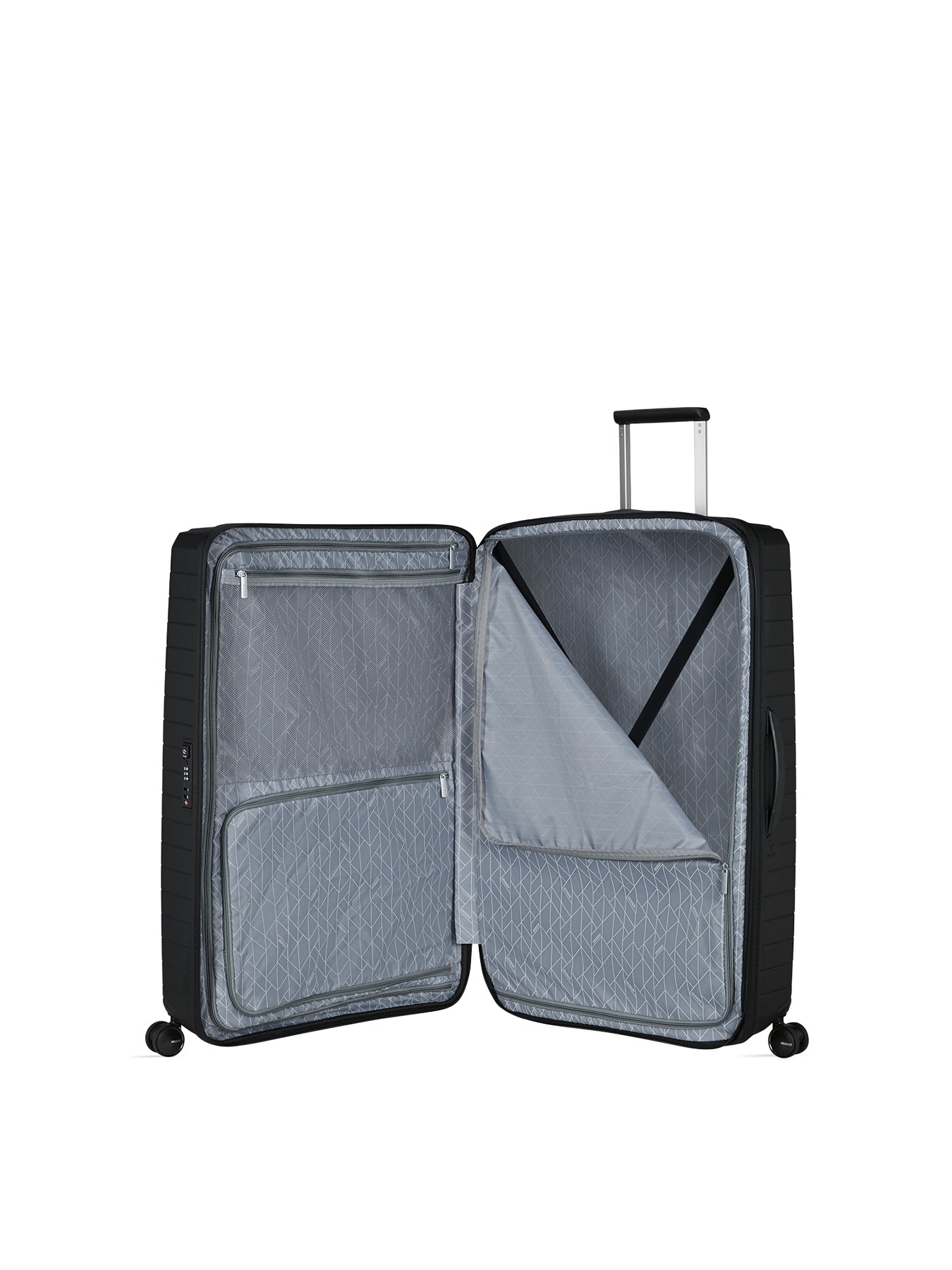 Extra-Large Spinner Suitcase Flash Black