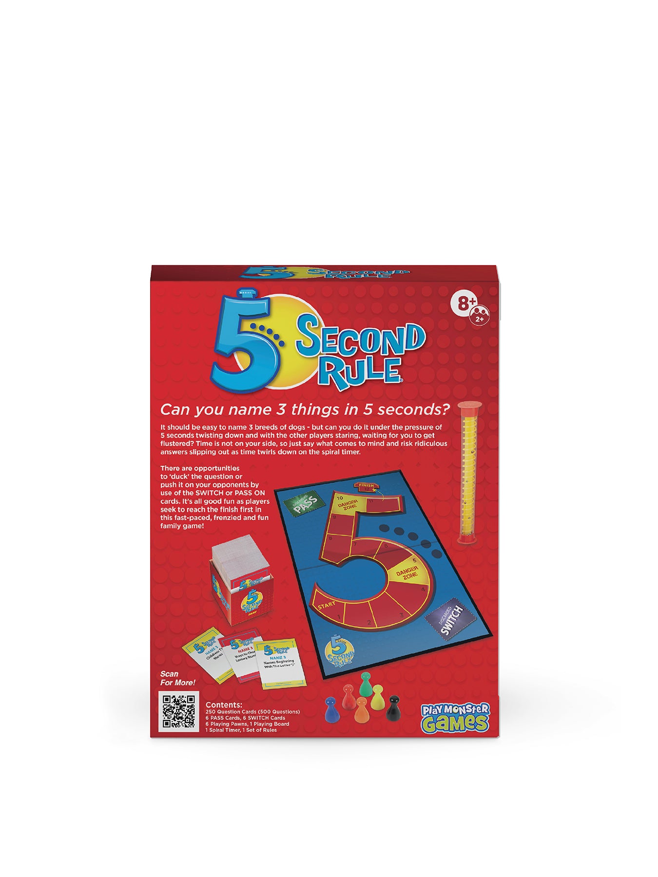Five Second Rule Travel Game