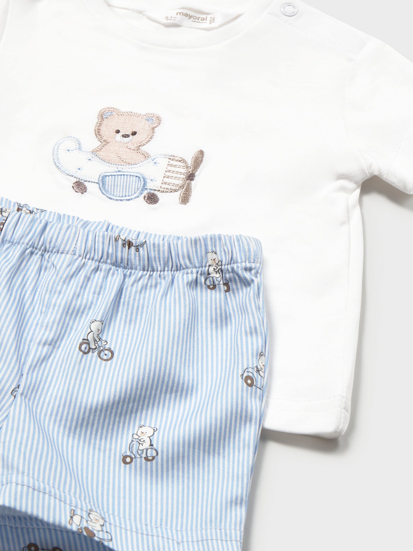 Baby Bear Shorts and T-Shirt Set Blue