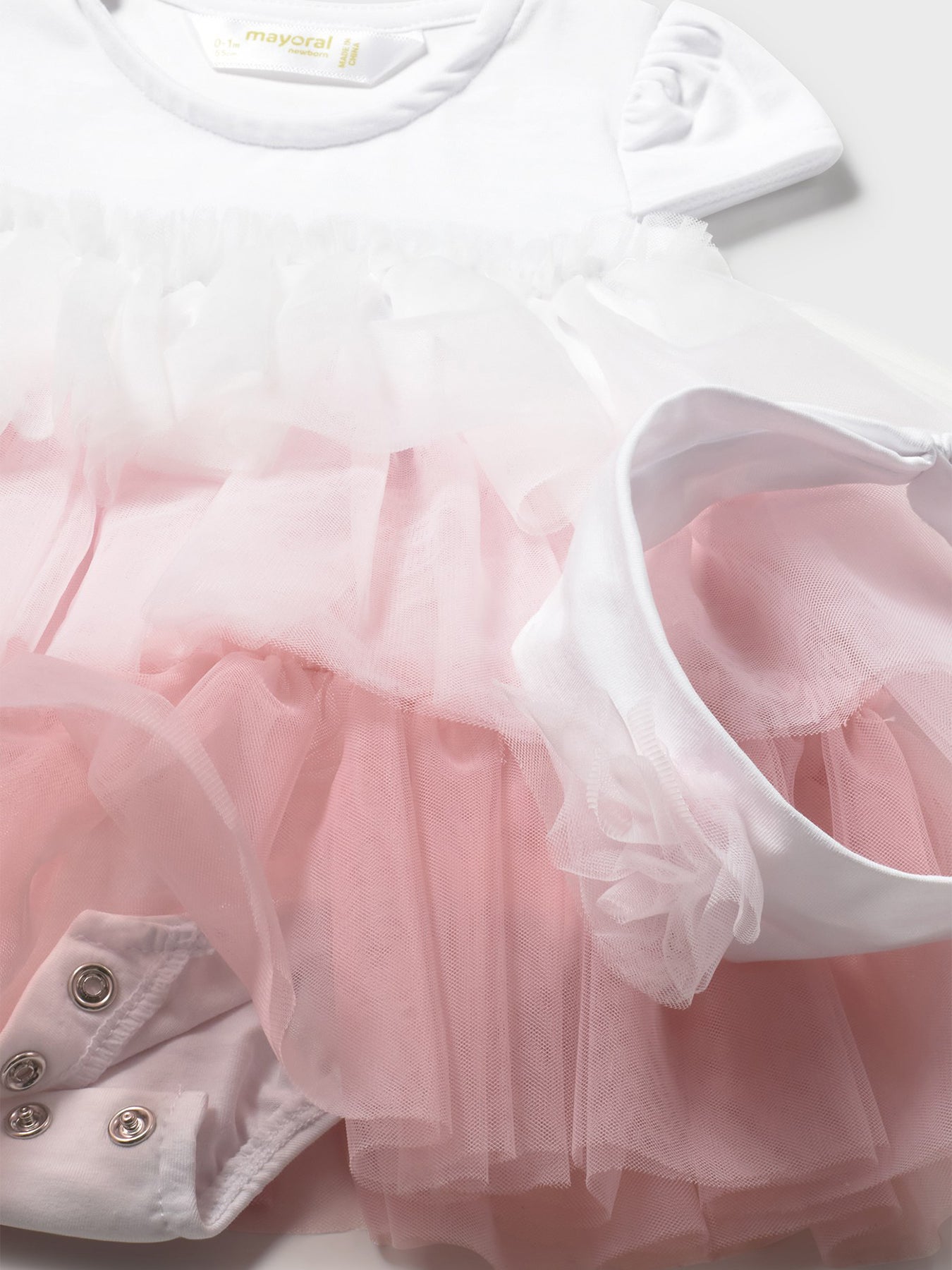 Baby Tutu Romper Pink