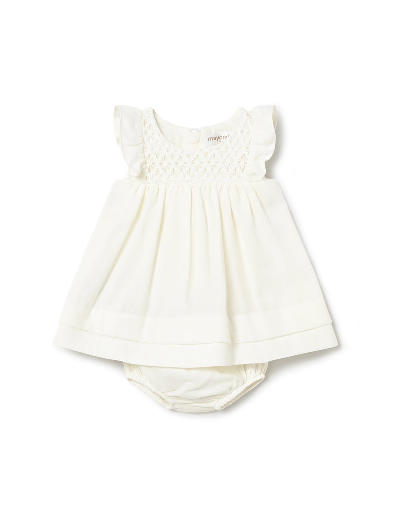 Baby Cotton Dress White