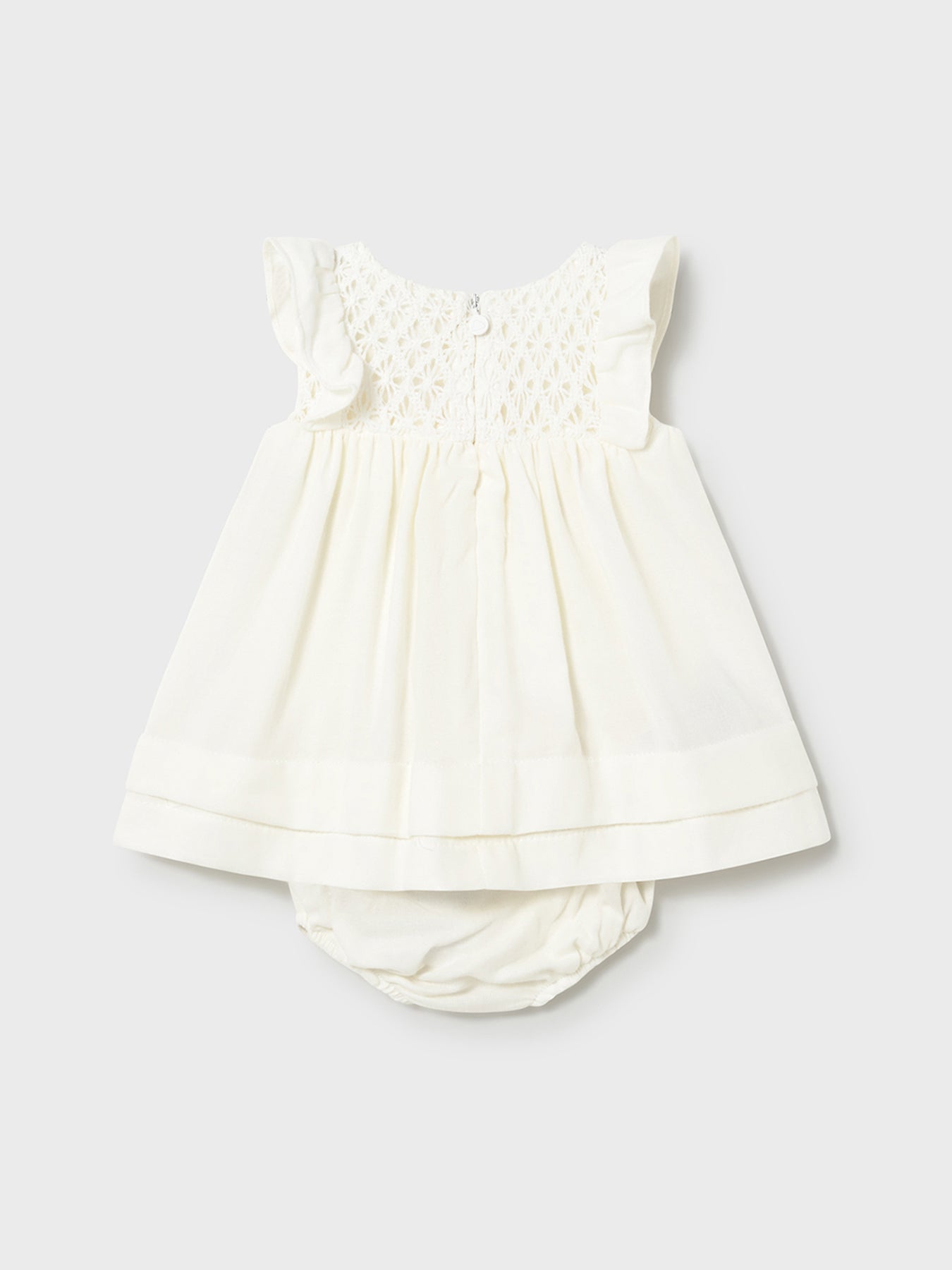 Baby Cotton Dress White