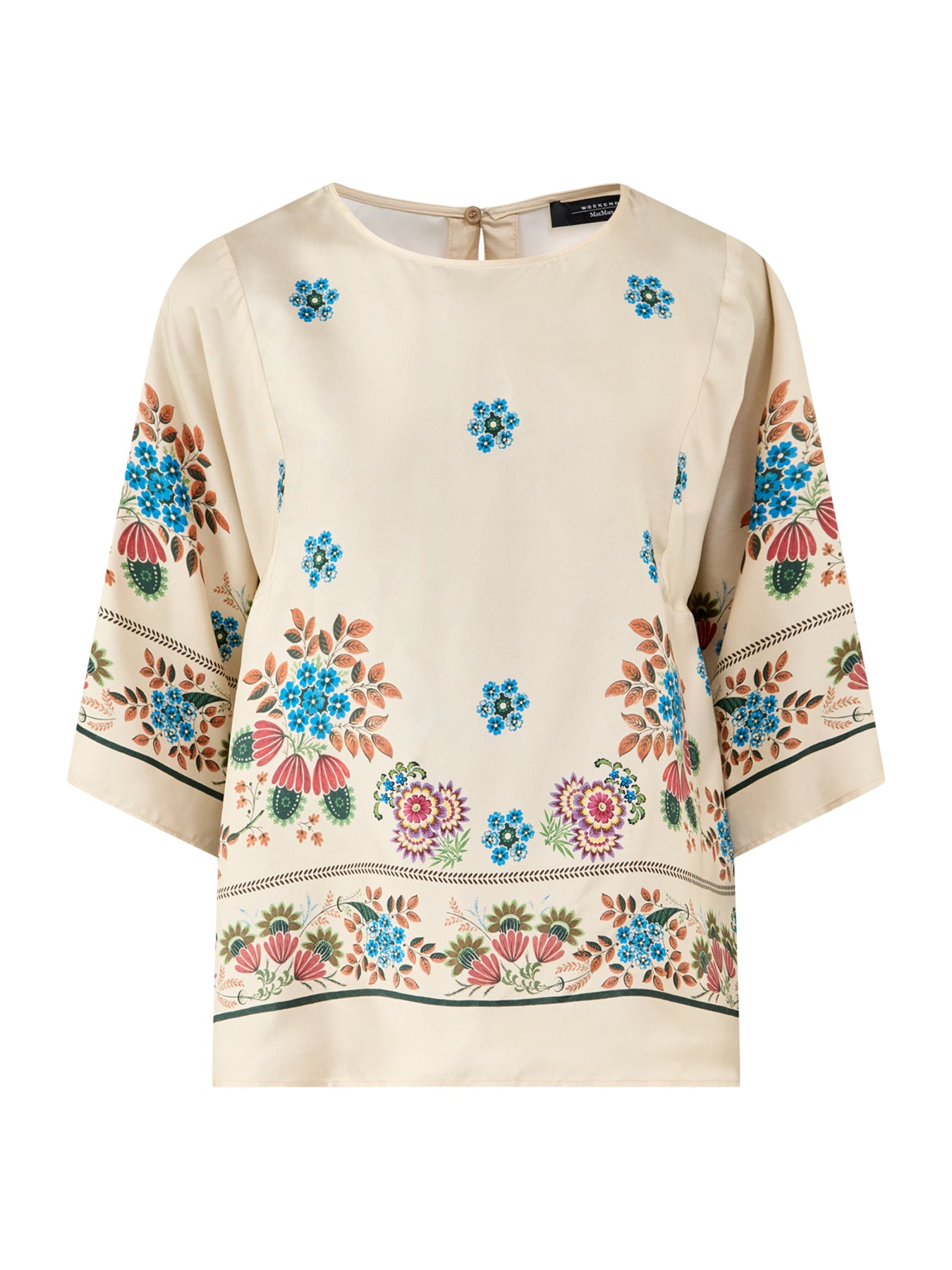 Samba Silk Shirt Ivory