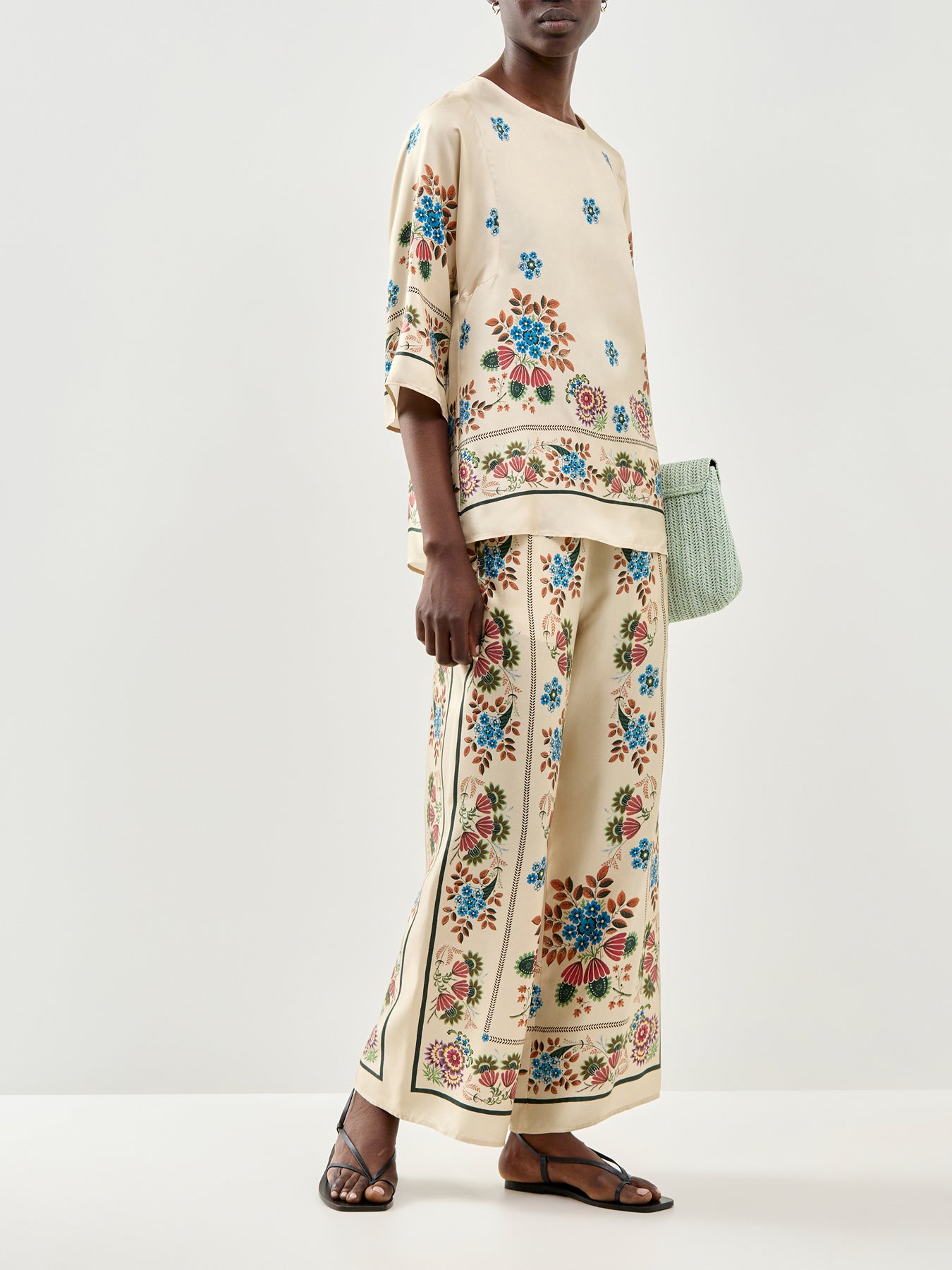 Samba Silk Shirt Ivory