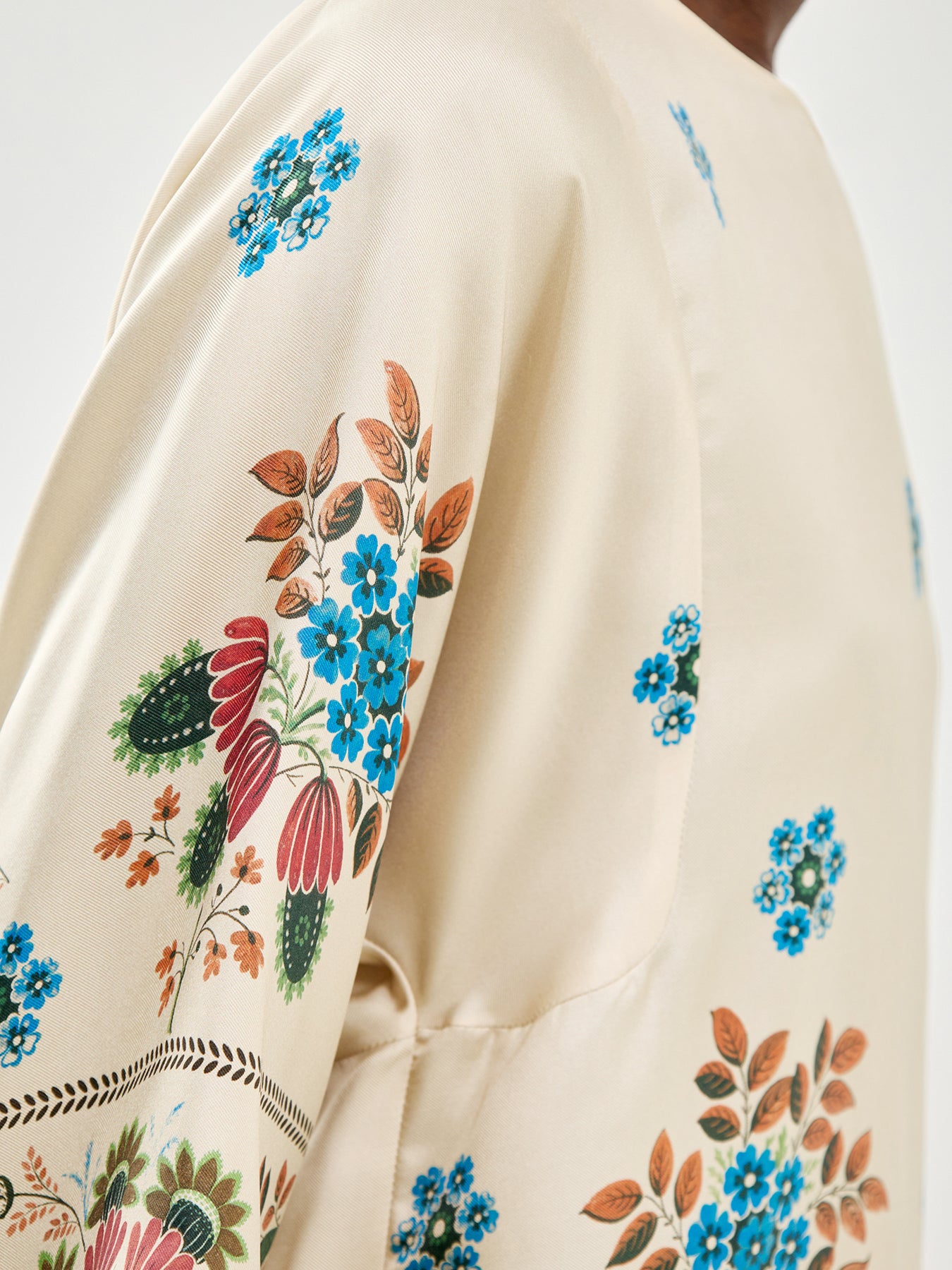Samba Silk Shirt Ivory