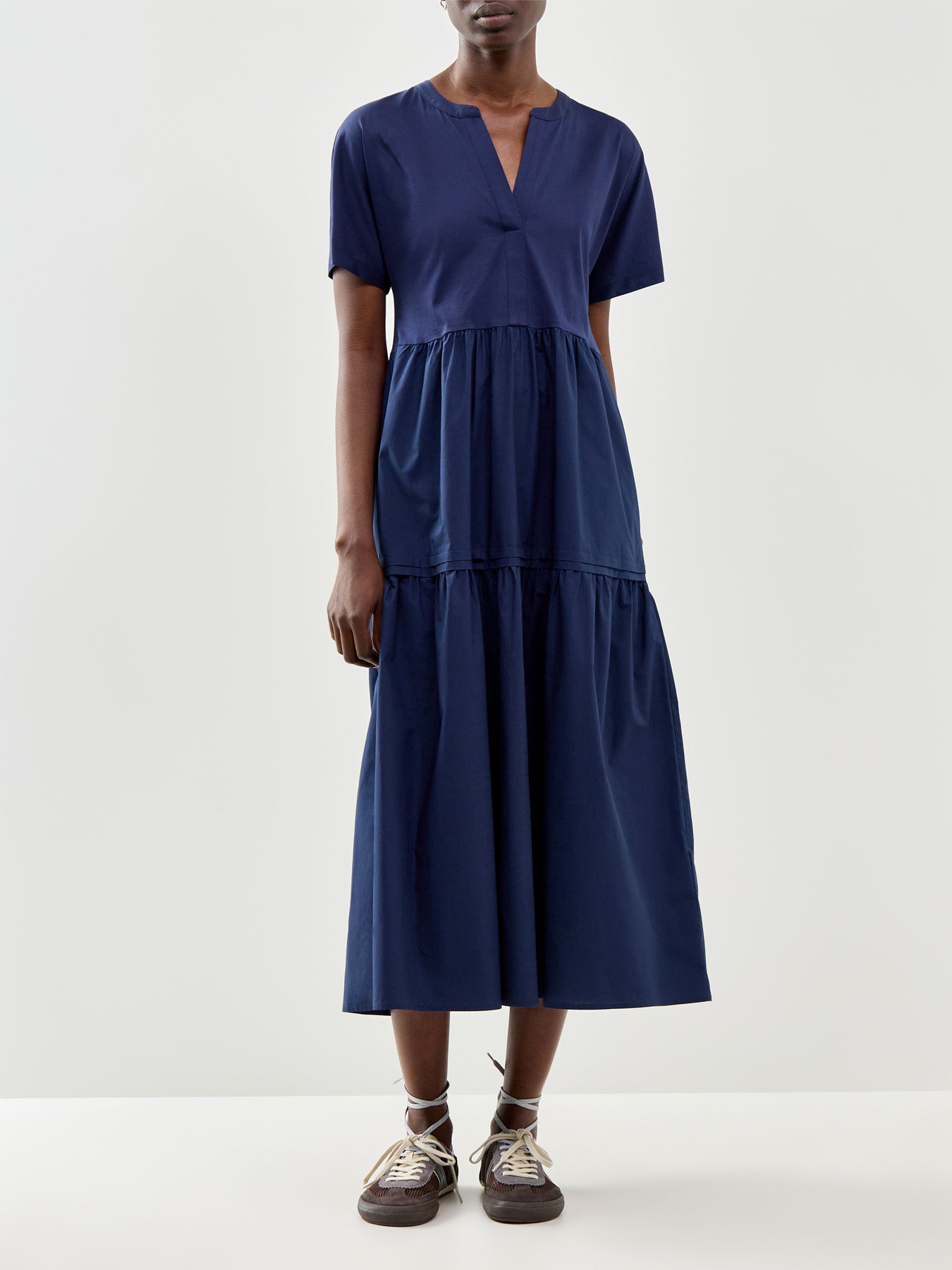 Capsula Jersey Dress Navy