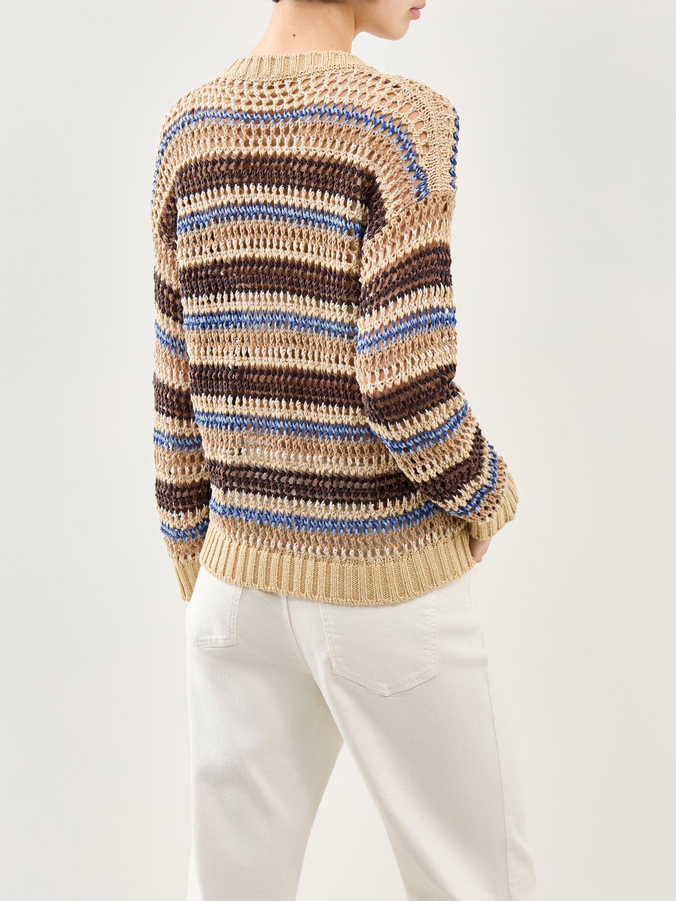WKD Onirica Striped Sweater Brown