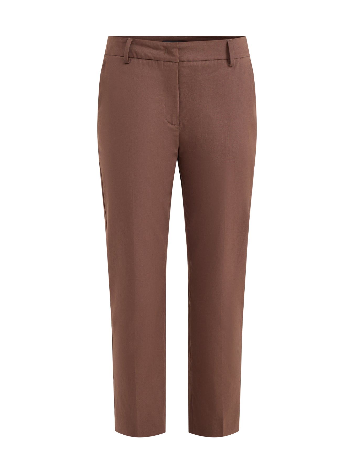 Cecco Slim Cotton Trousers Brown
