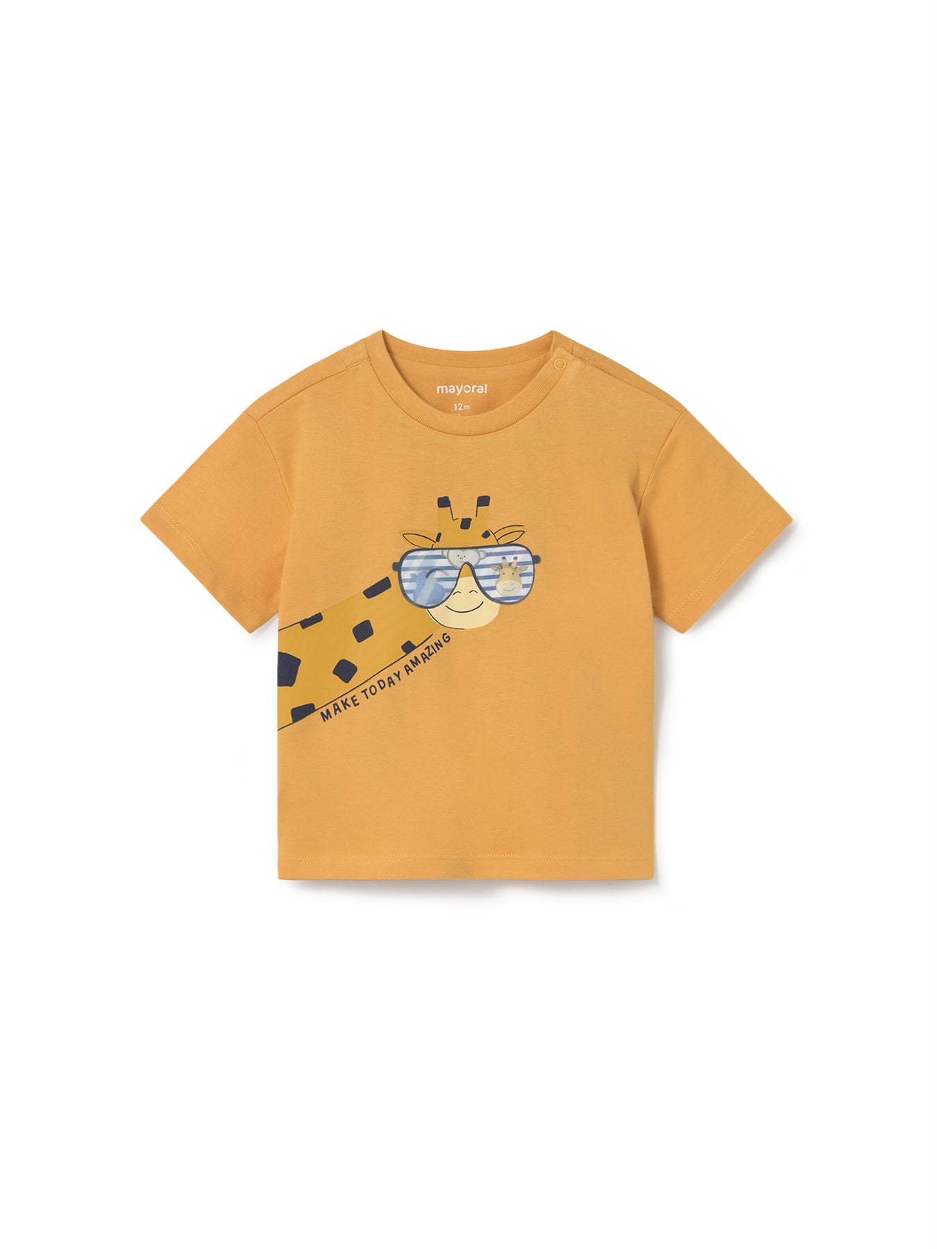 Baby Lenticular Short Sleeve T-Shirt Yellow
