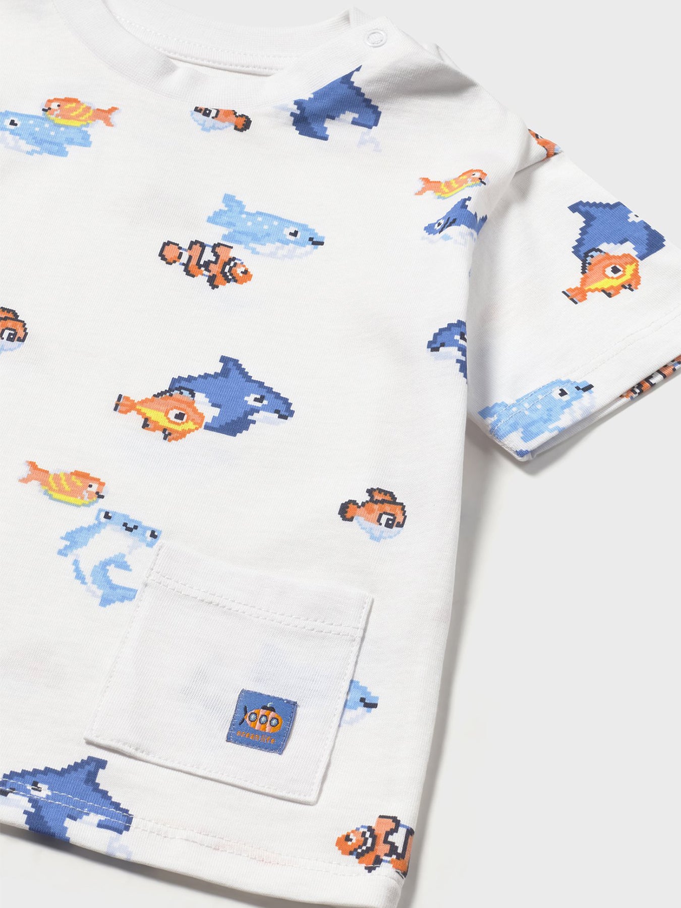 Baby Under the Sea T-Shirt Set Blue