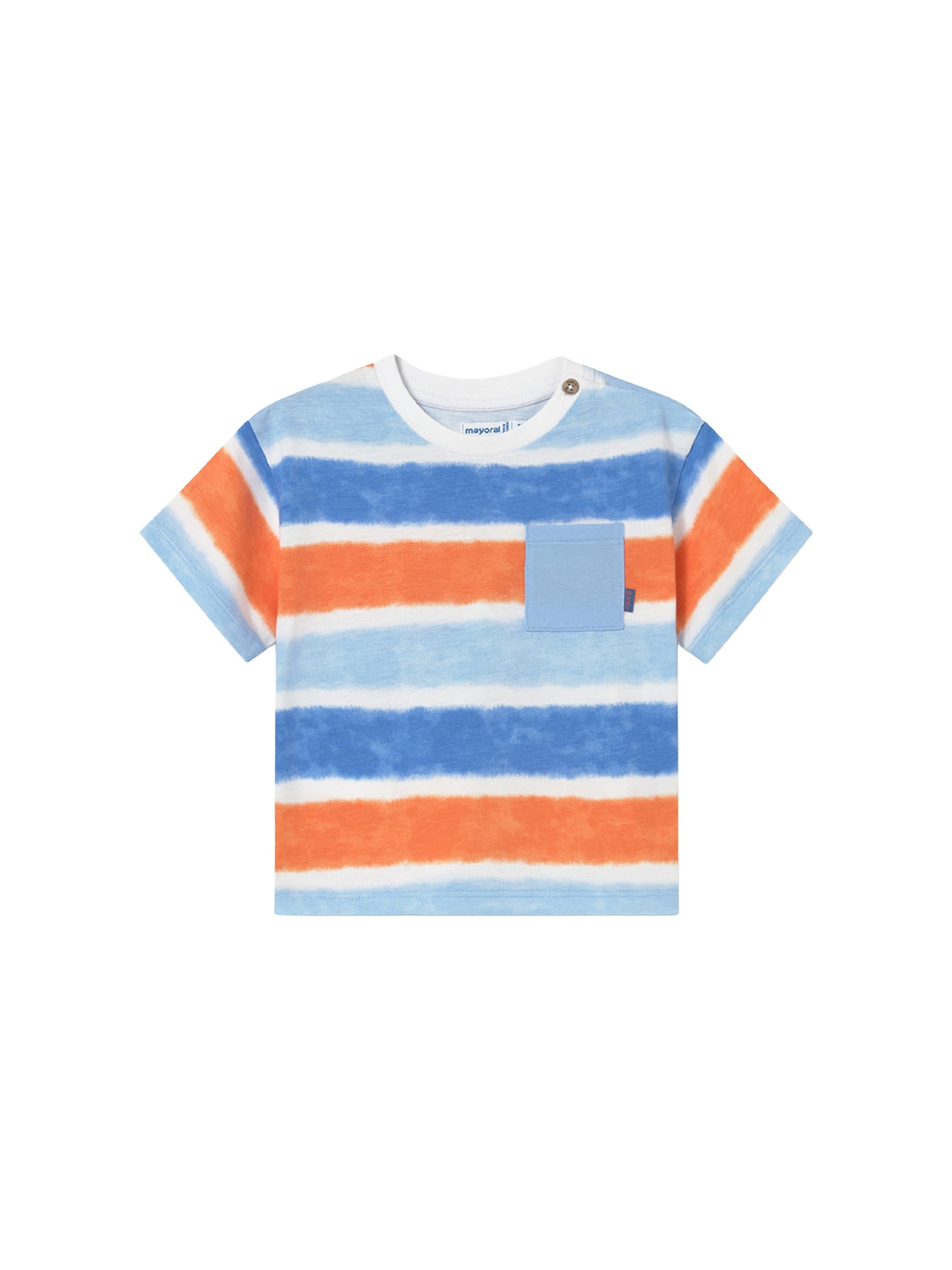 Baby Striped Short Sleeve T-Shirt Multi