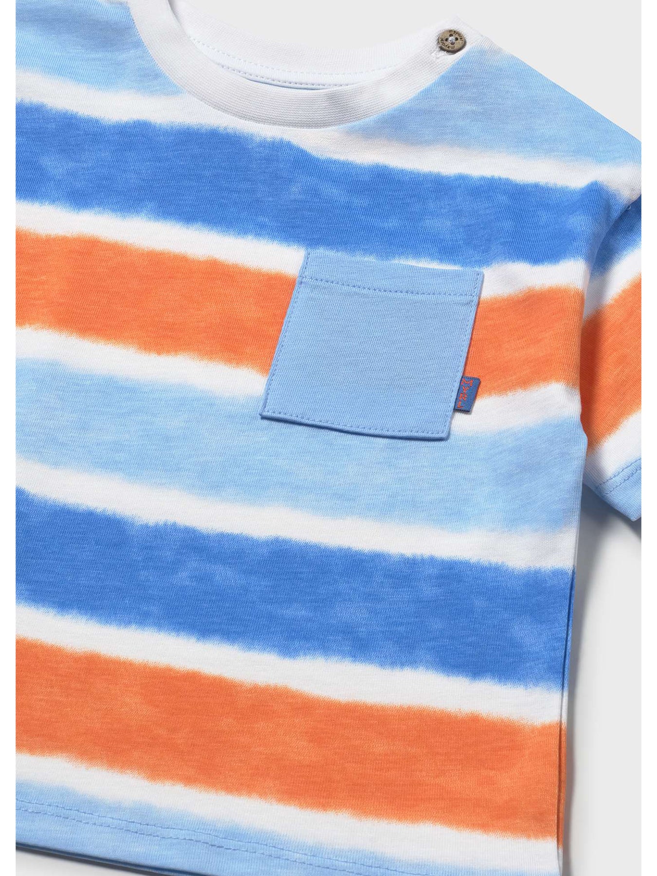 Baby Striped Short Sleeve T-Shirt Multi