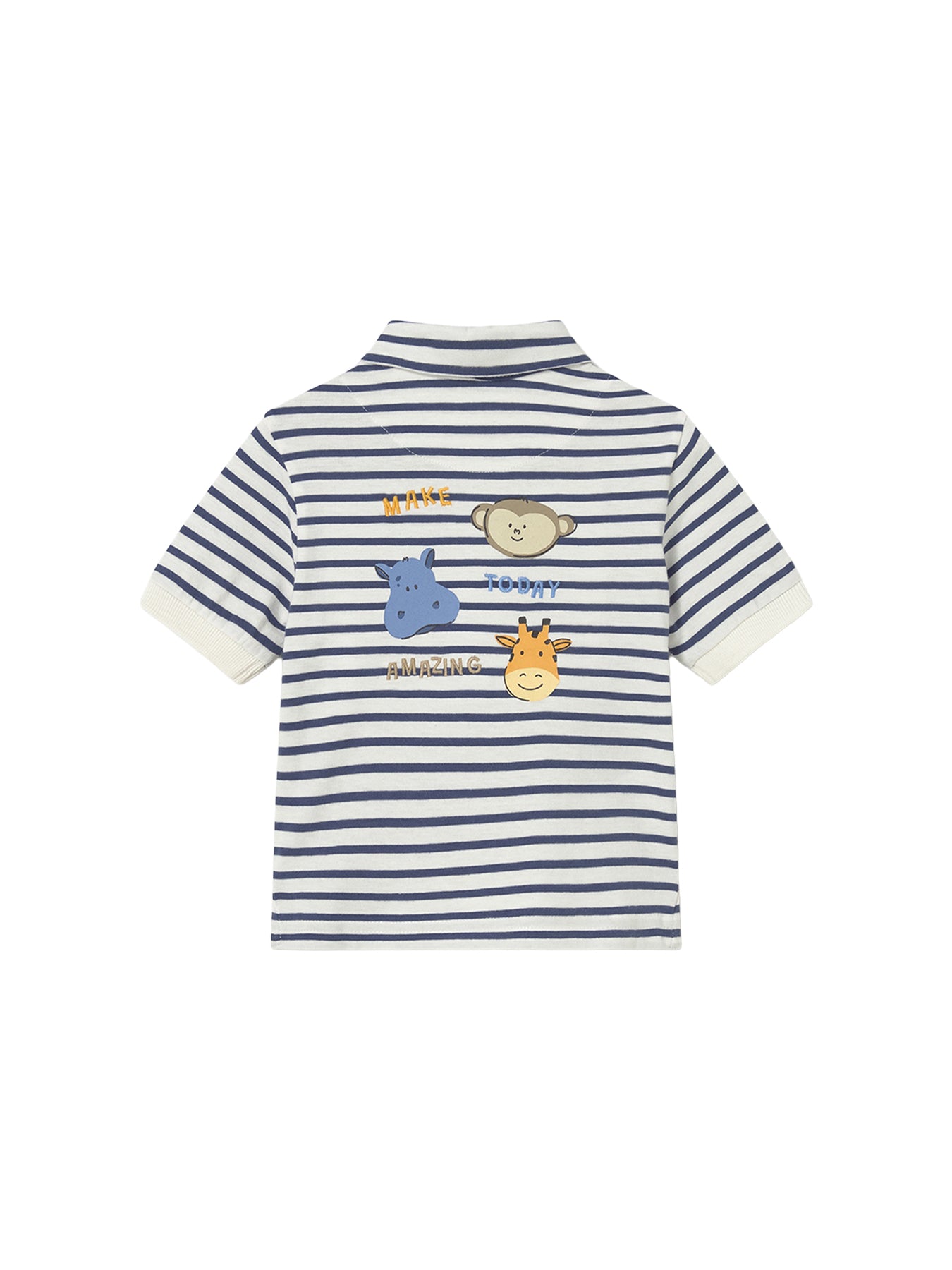Baby Animal Short Sleeve Polo Multi