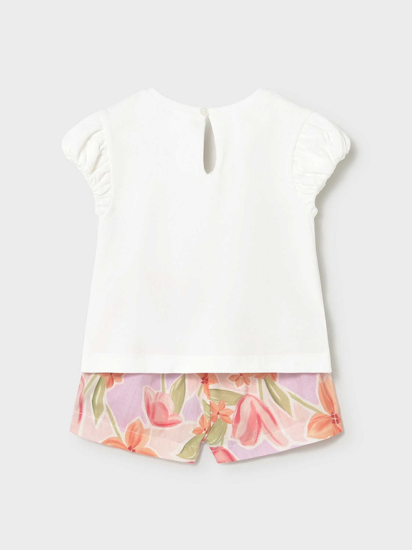 Baby Floral Printed Shorts Set Multi
