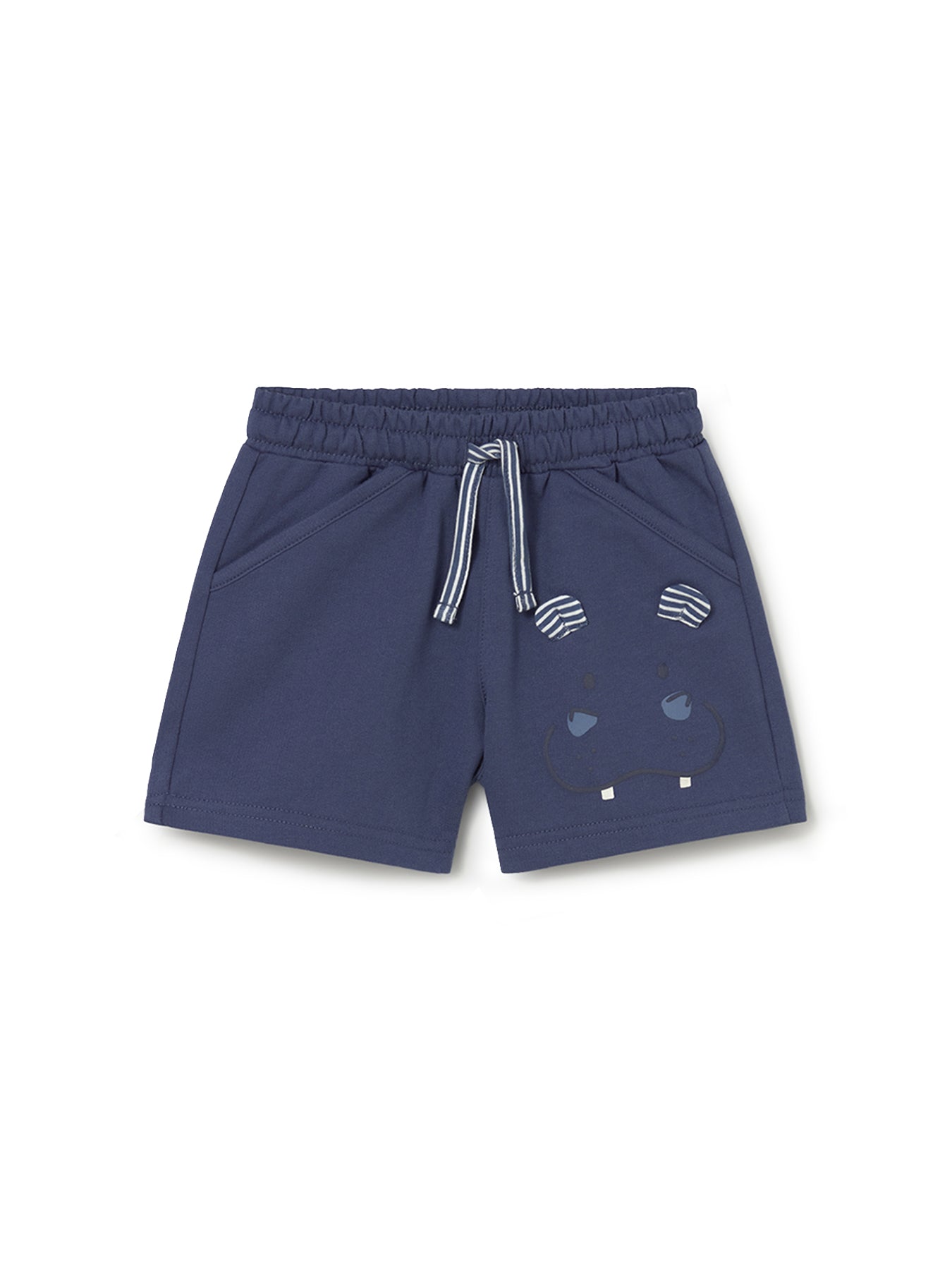 Baby Hippo Bermuda Shorts Blue