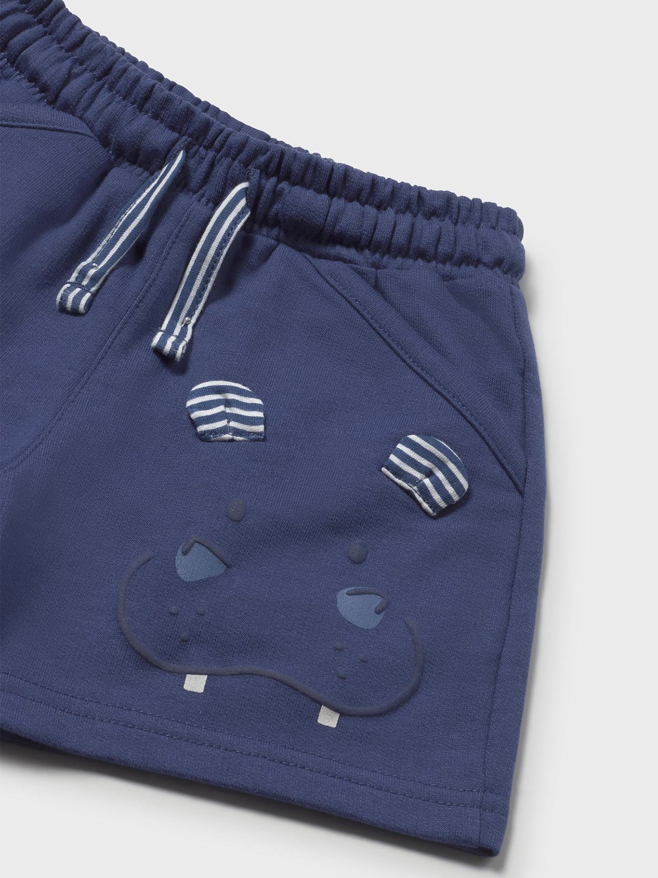 Baby Hippo Bermuda Shorts Blue