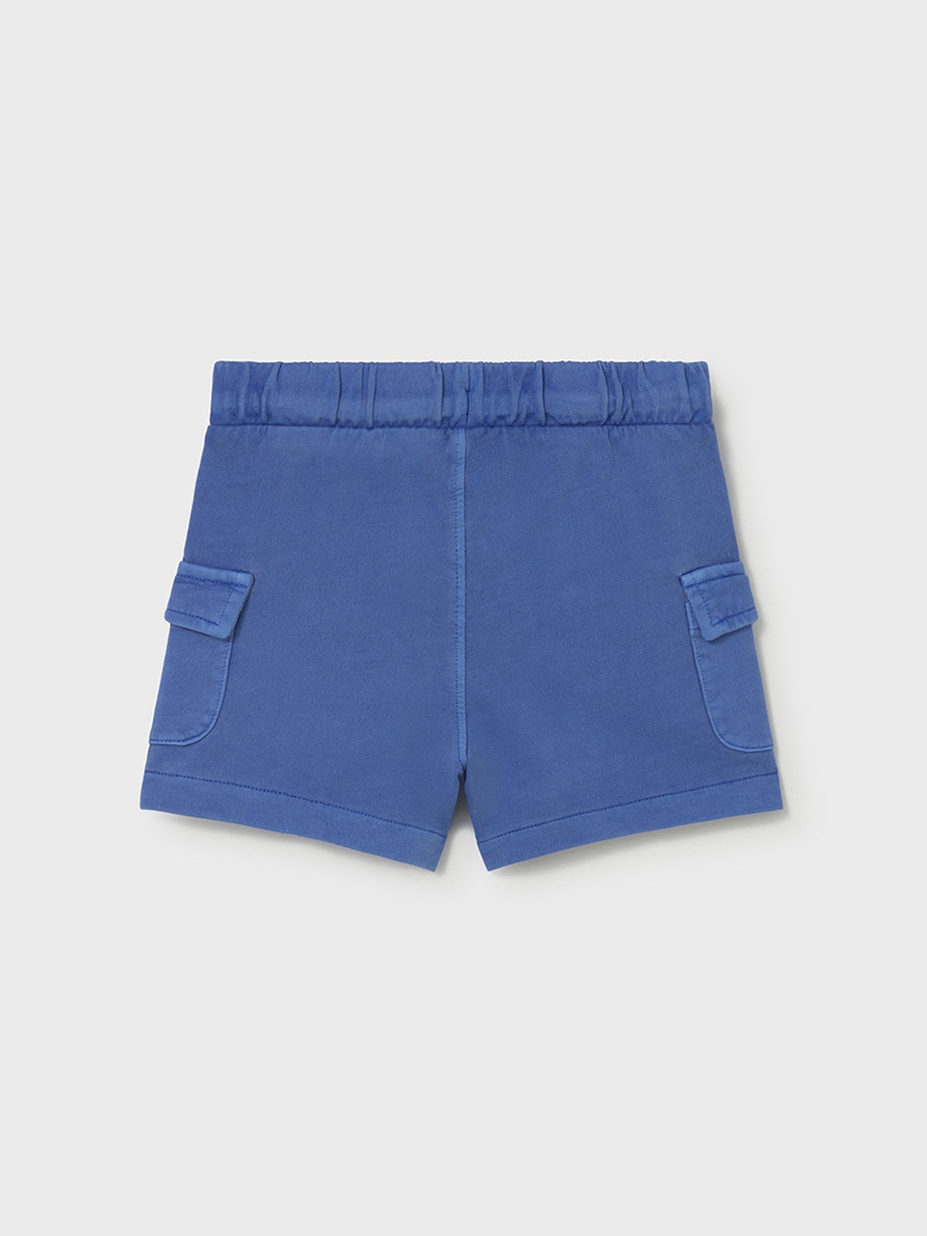 Baby Plain Bermuda Shorts Blue