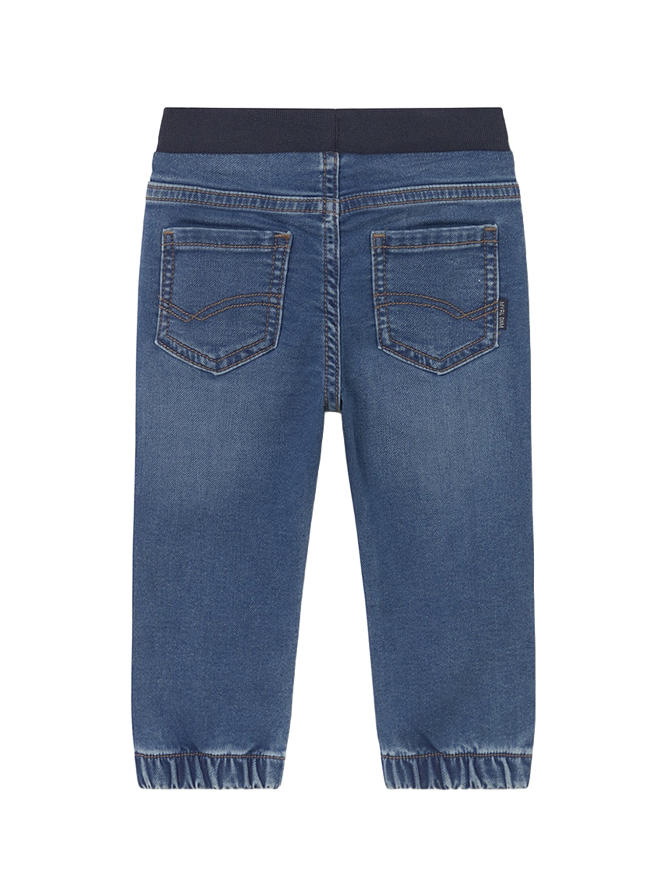 Baby Soft Denim Jogger Pants Blue