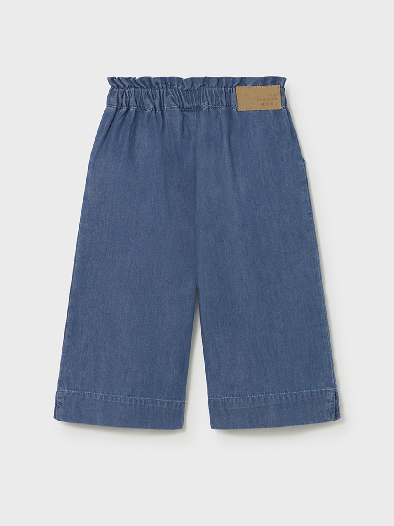 Baby Flowy Long Pants Navy