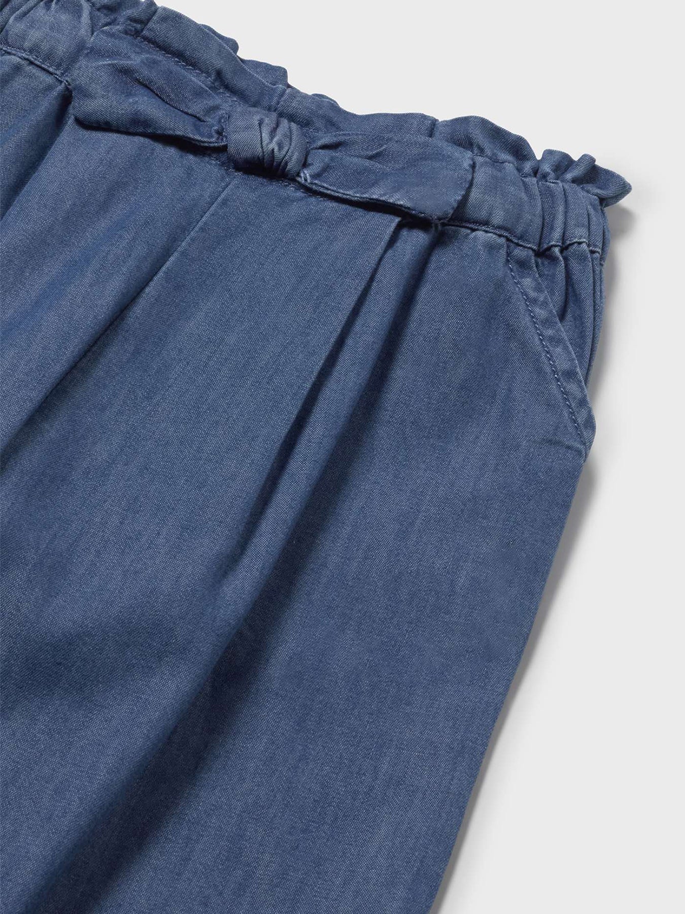 Baby Flowy Long Pants Navy