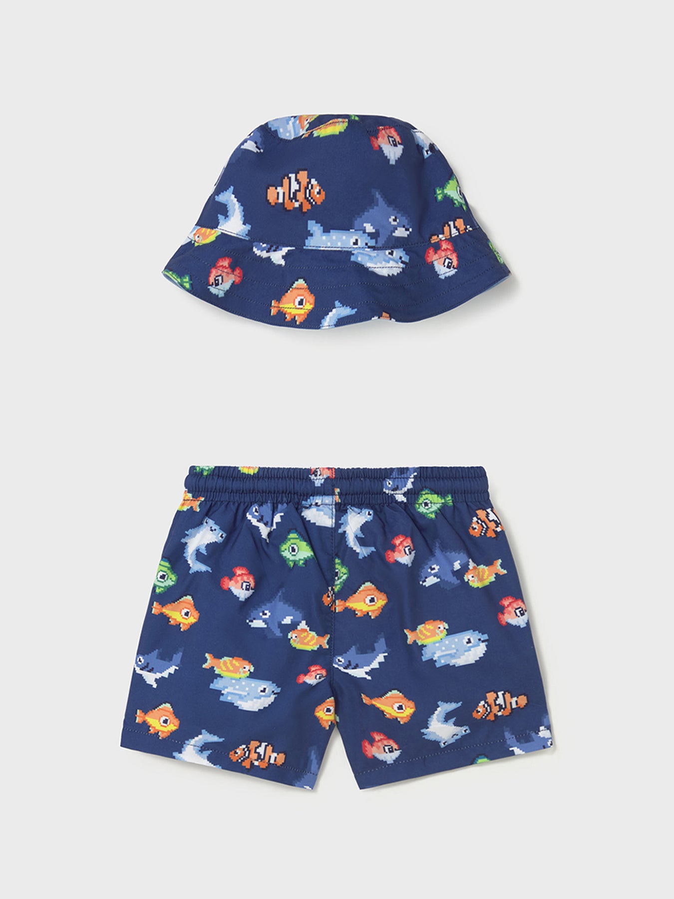 Baby Fish Swim Shorts Blue