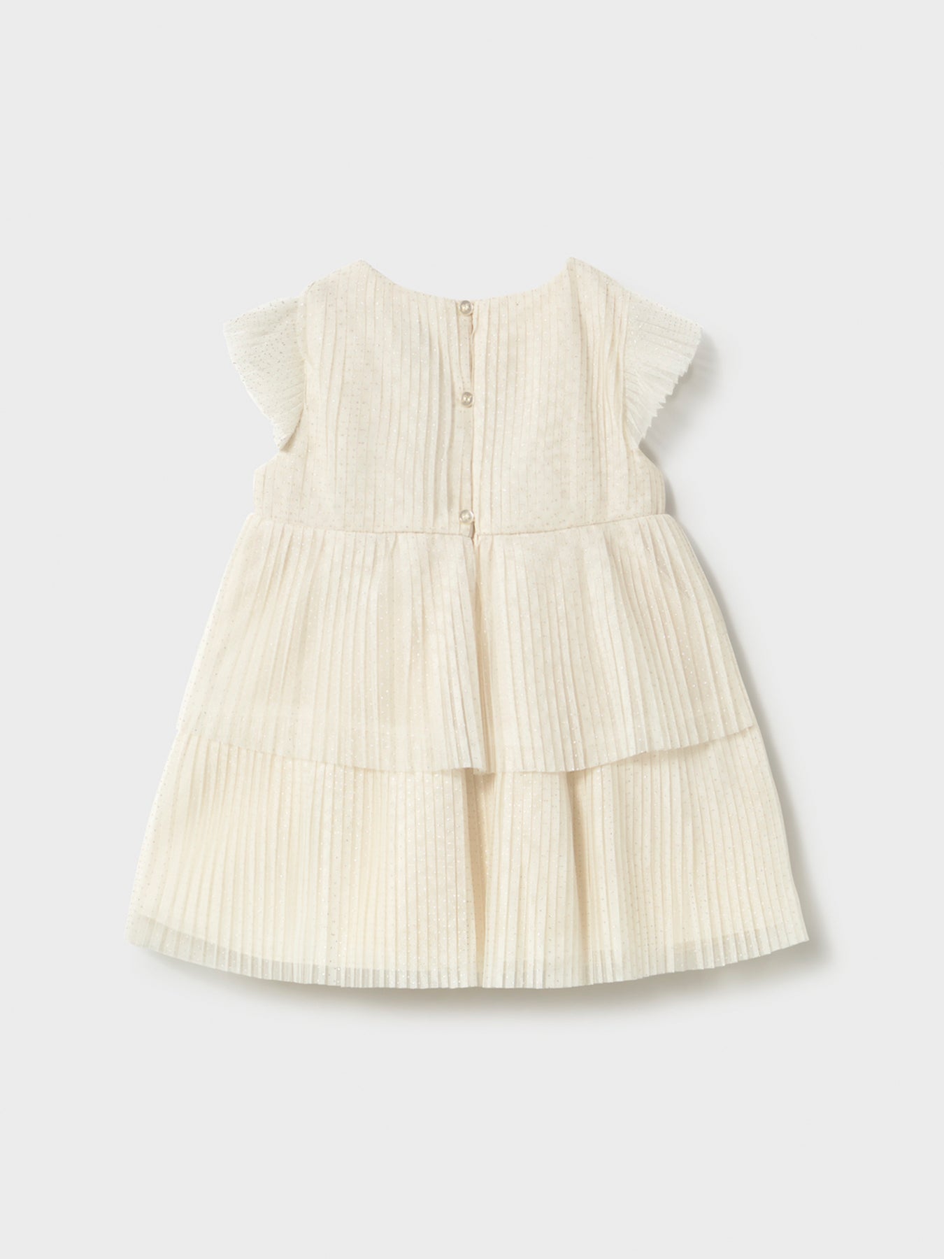 Baby Pleated Tulle Dress Pink