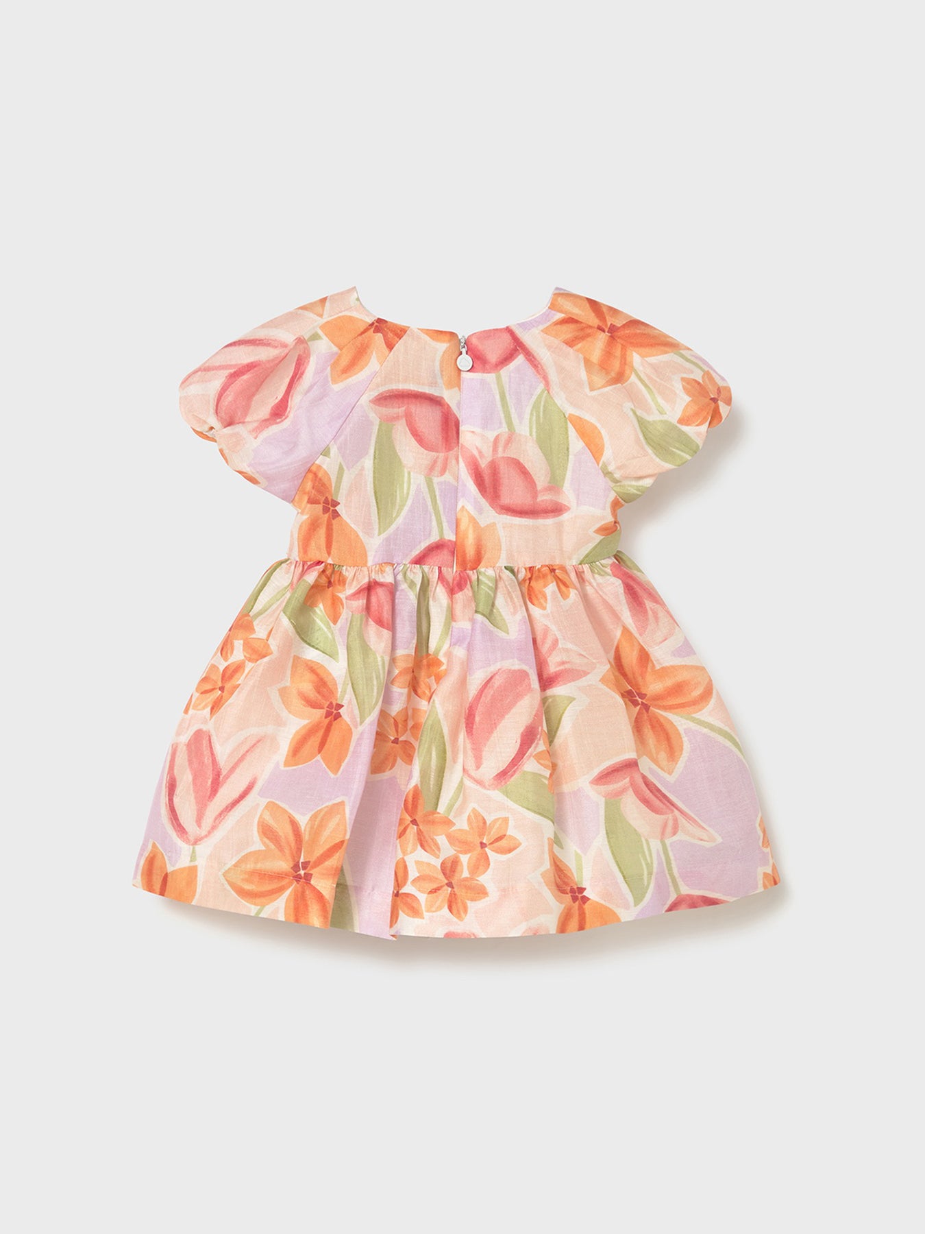 Baby Floral Dress Pink