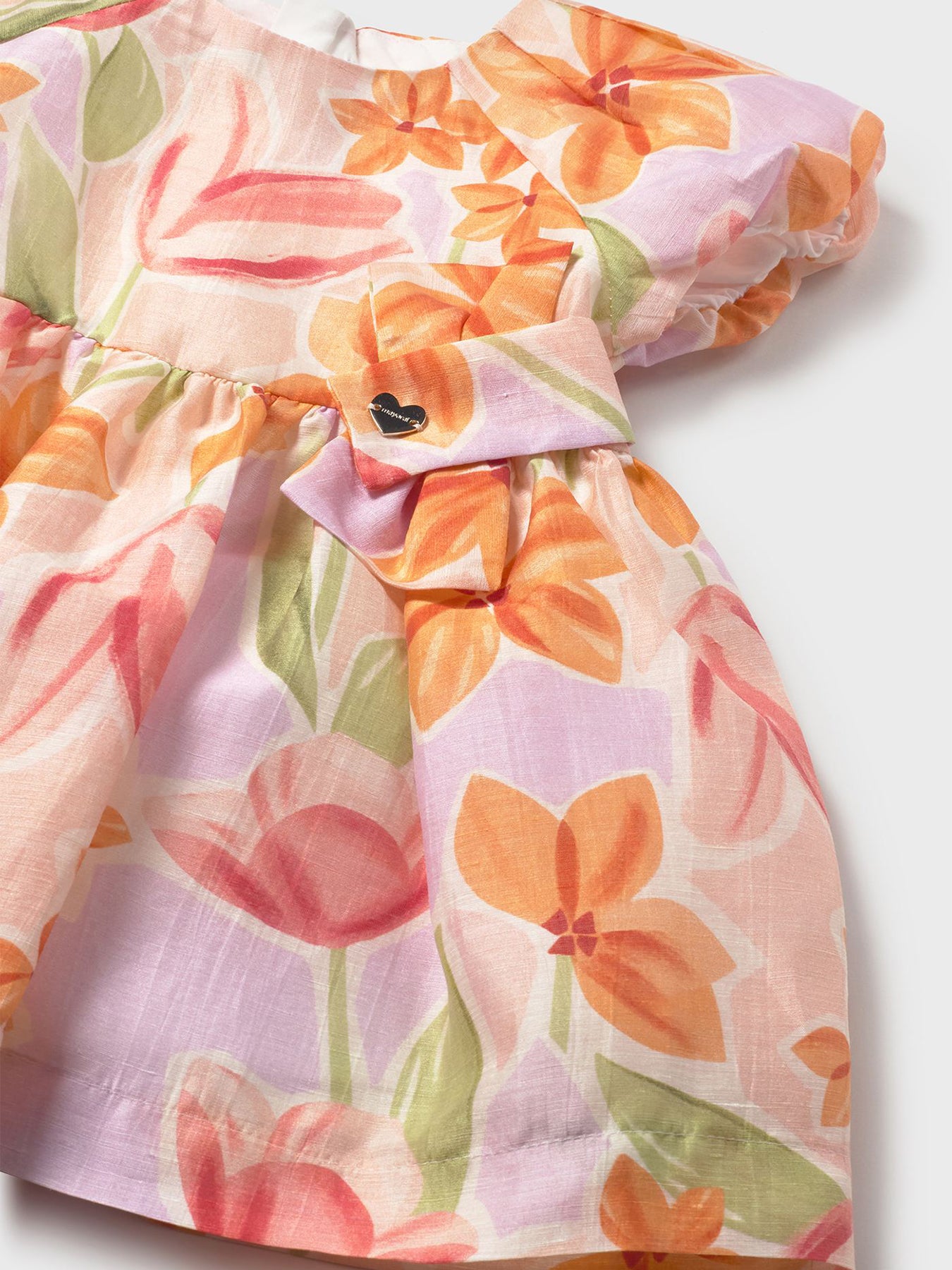 Baby Floral Dress Pink