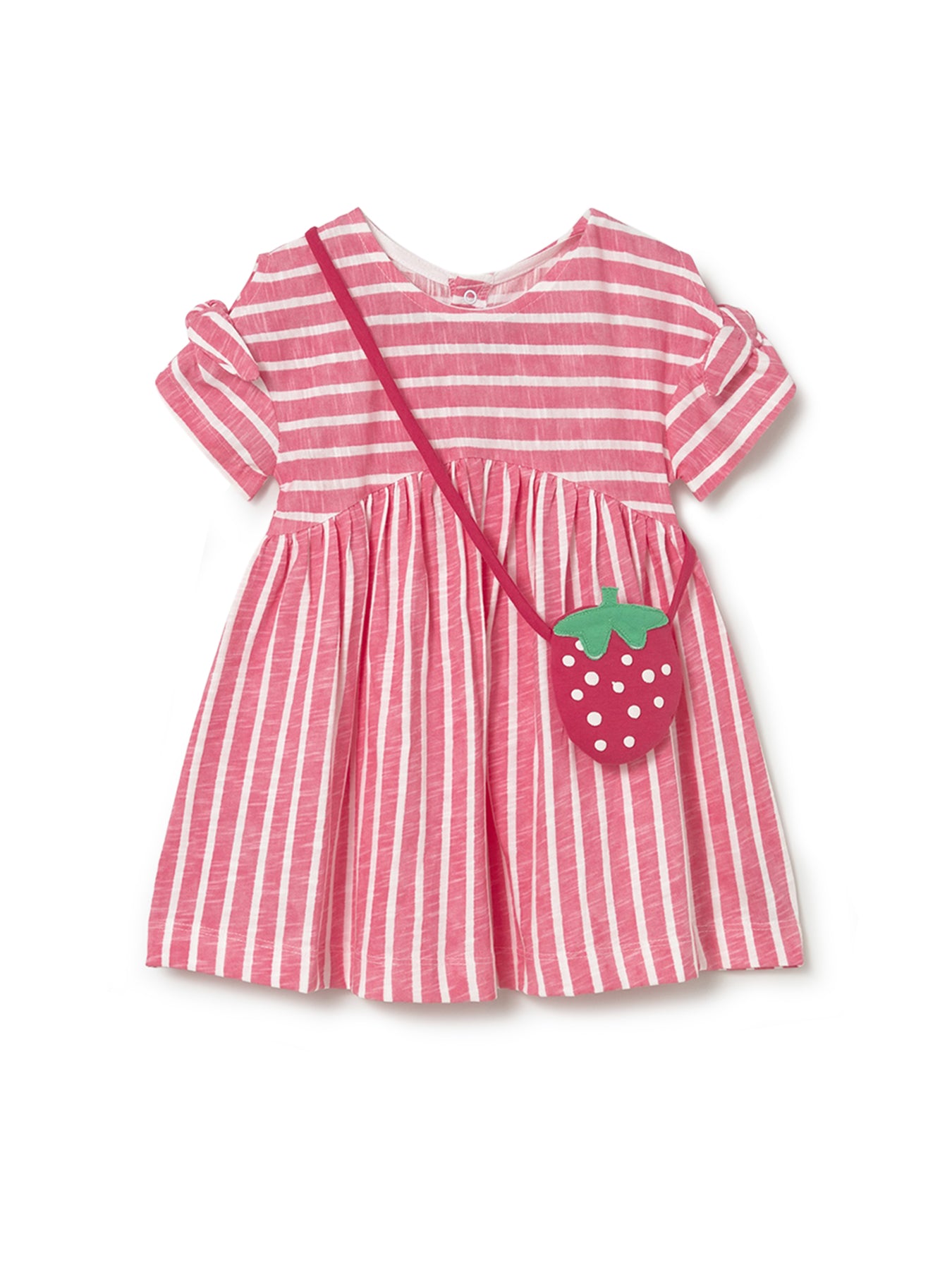 Baby Dress with Bag Pink