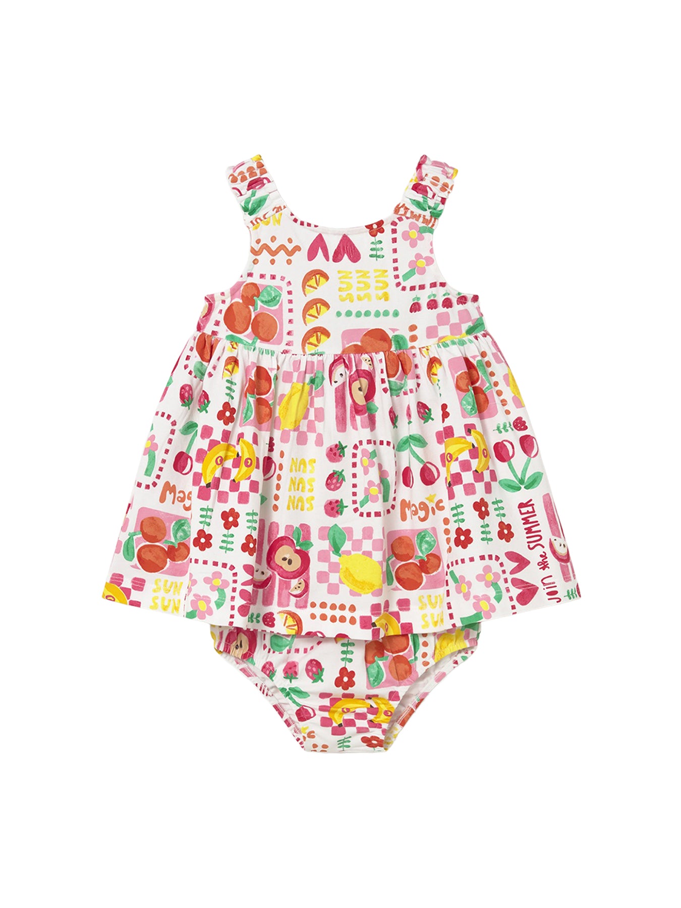 Baby Fruit Dress Set Multi