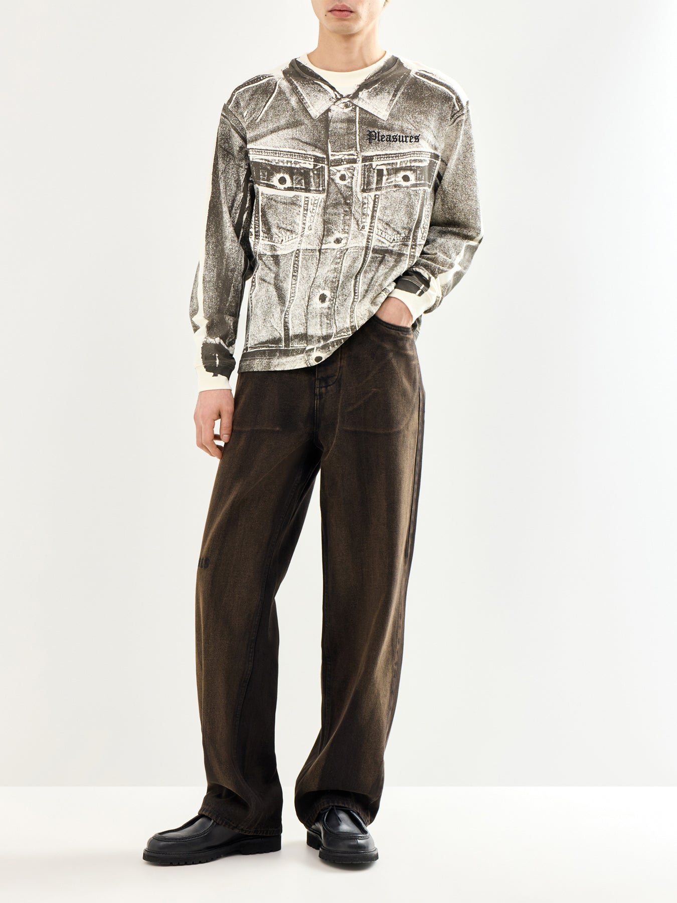 Heavyweight Long Sleeve Sweatshirt Cream