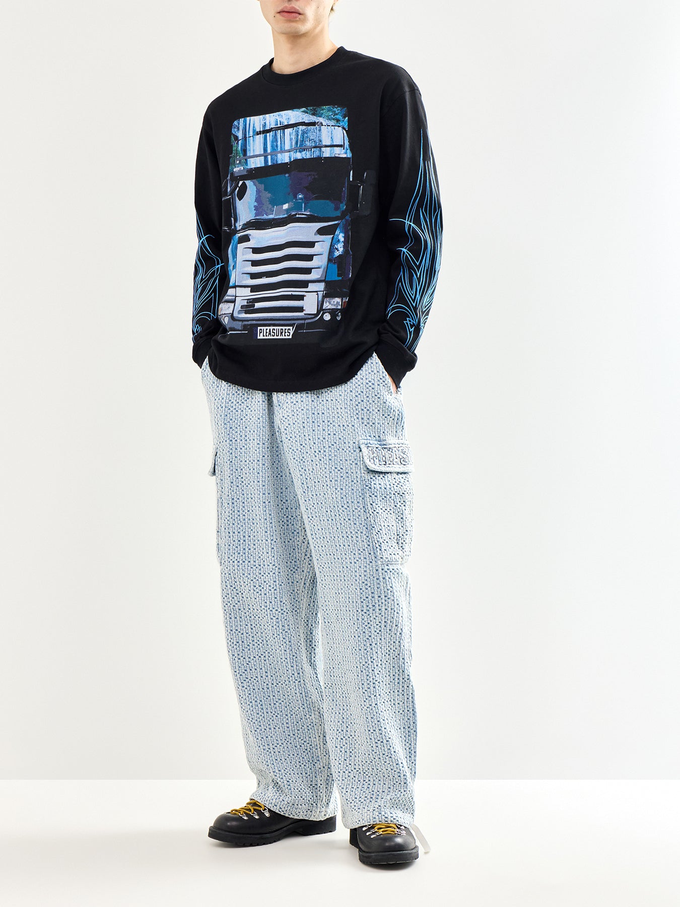 Heavyweight Long Sleeve Sweatshirt Black