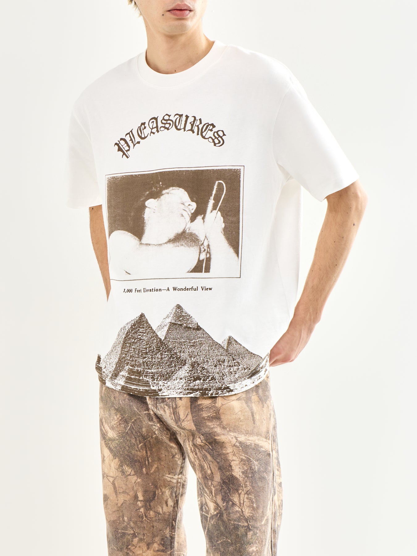 Elevation Heavyweight T-Shirt White