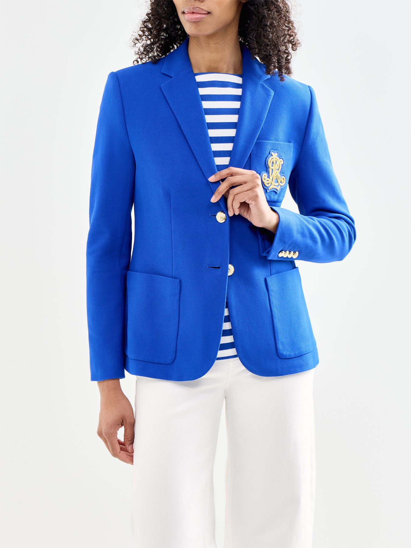 Anfisa Lined Jacket Blue