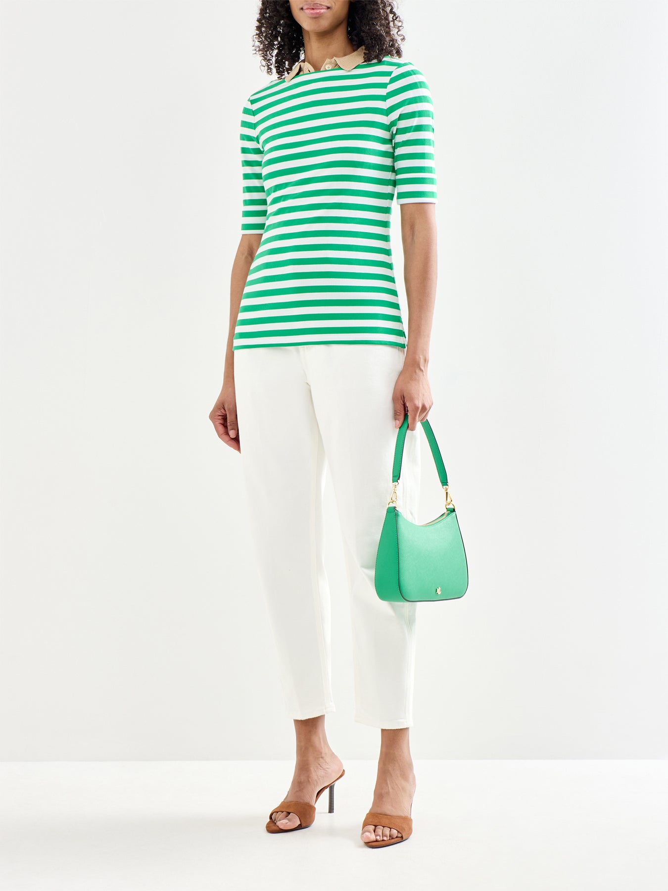 Judy Mid Sleeve T-Shirt Multi