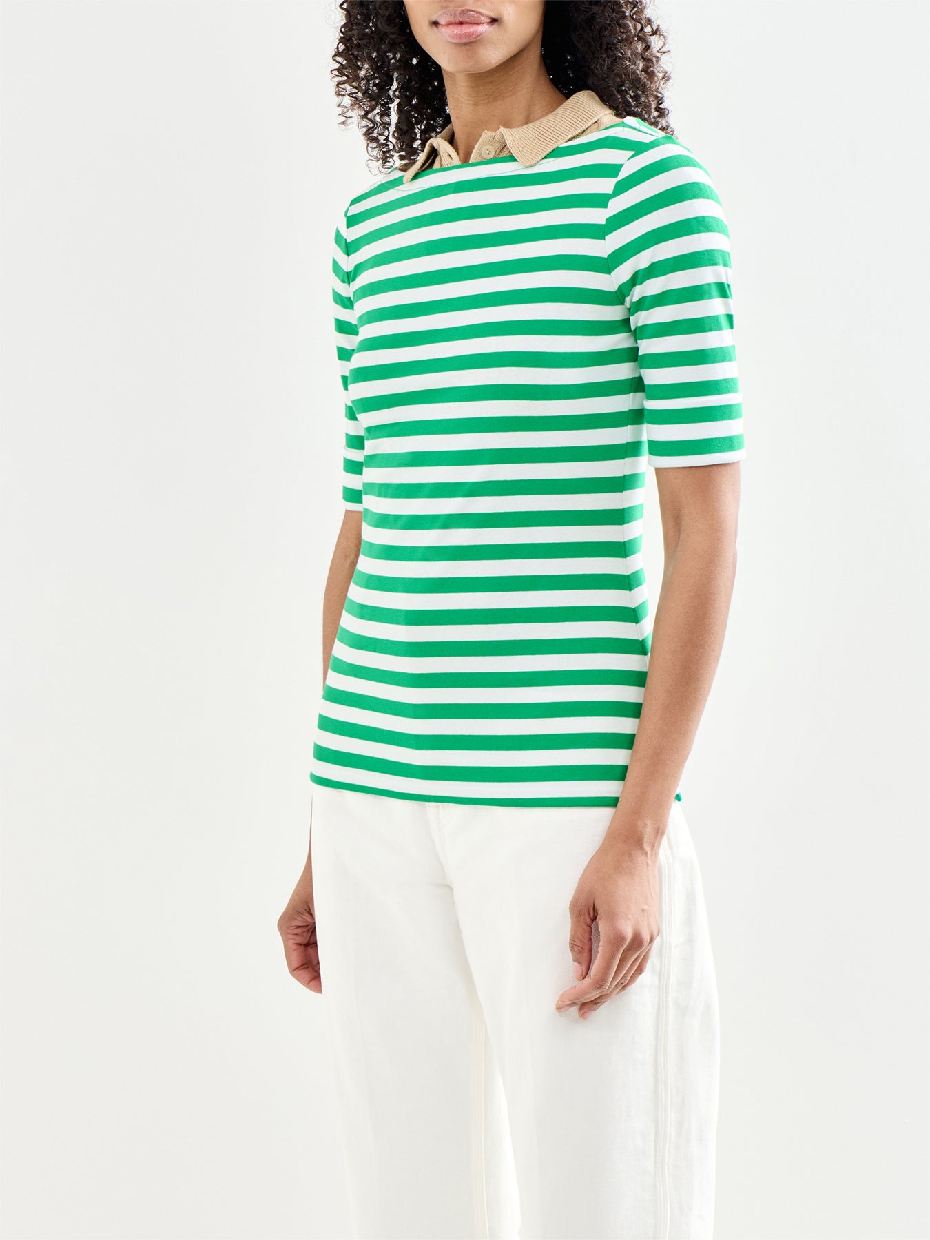 Judy Mid Sleeve T-Shirt Multi