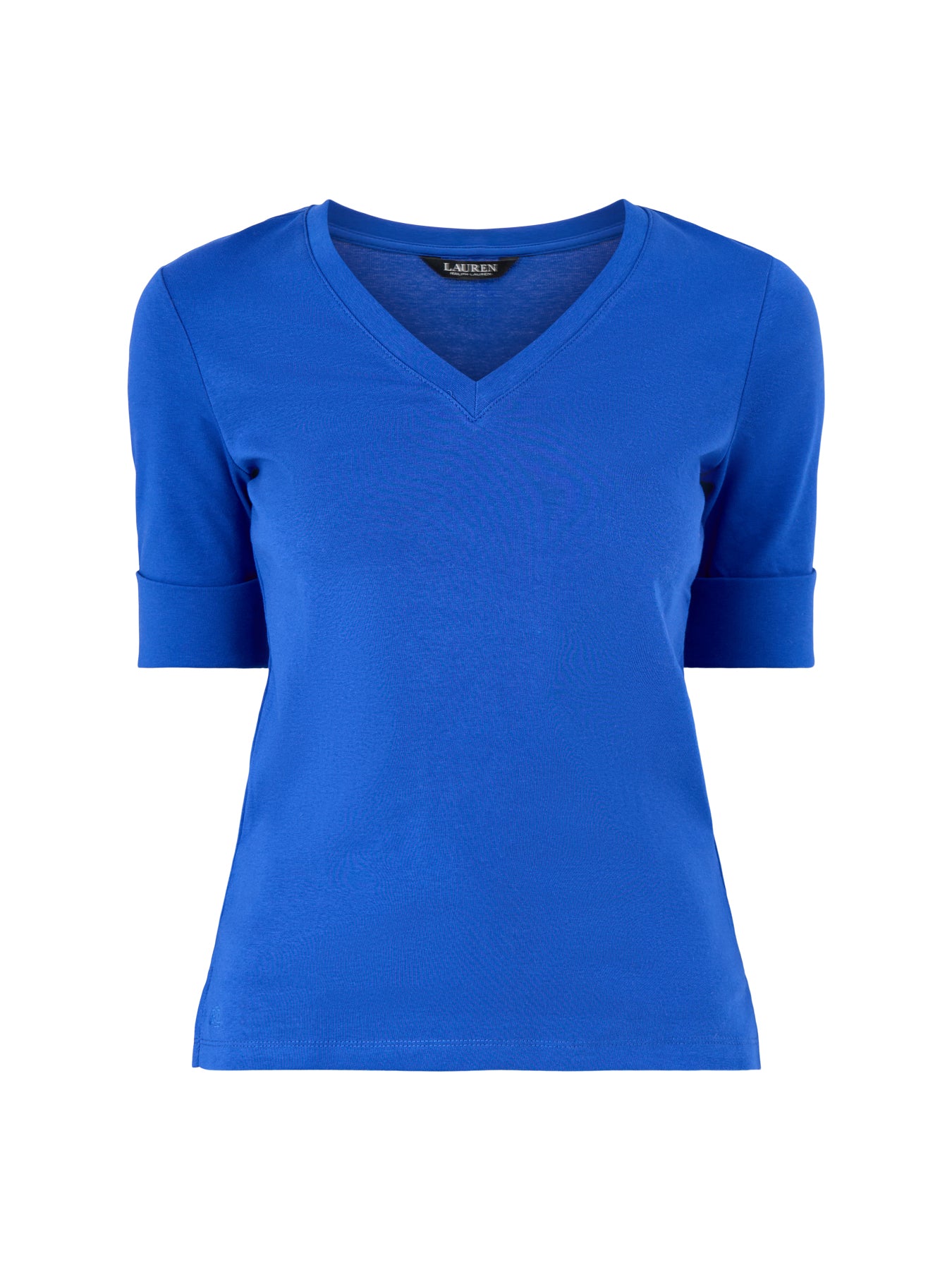 V Judy Elbow Sleeve Knit Cruise Royal