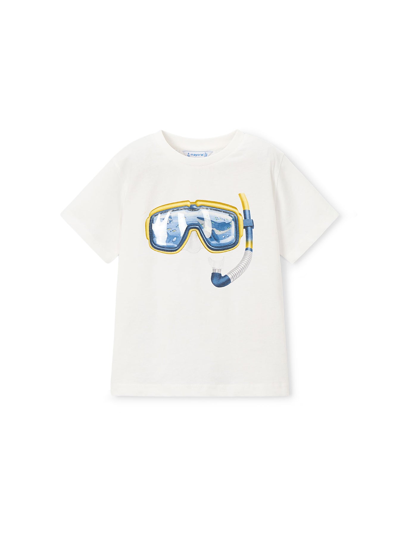 Kids’ Snorkel Short Sleeve T-Shirt White