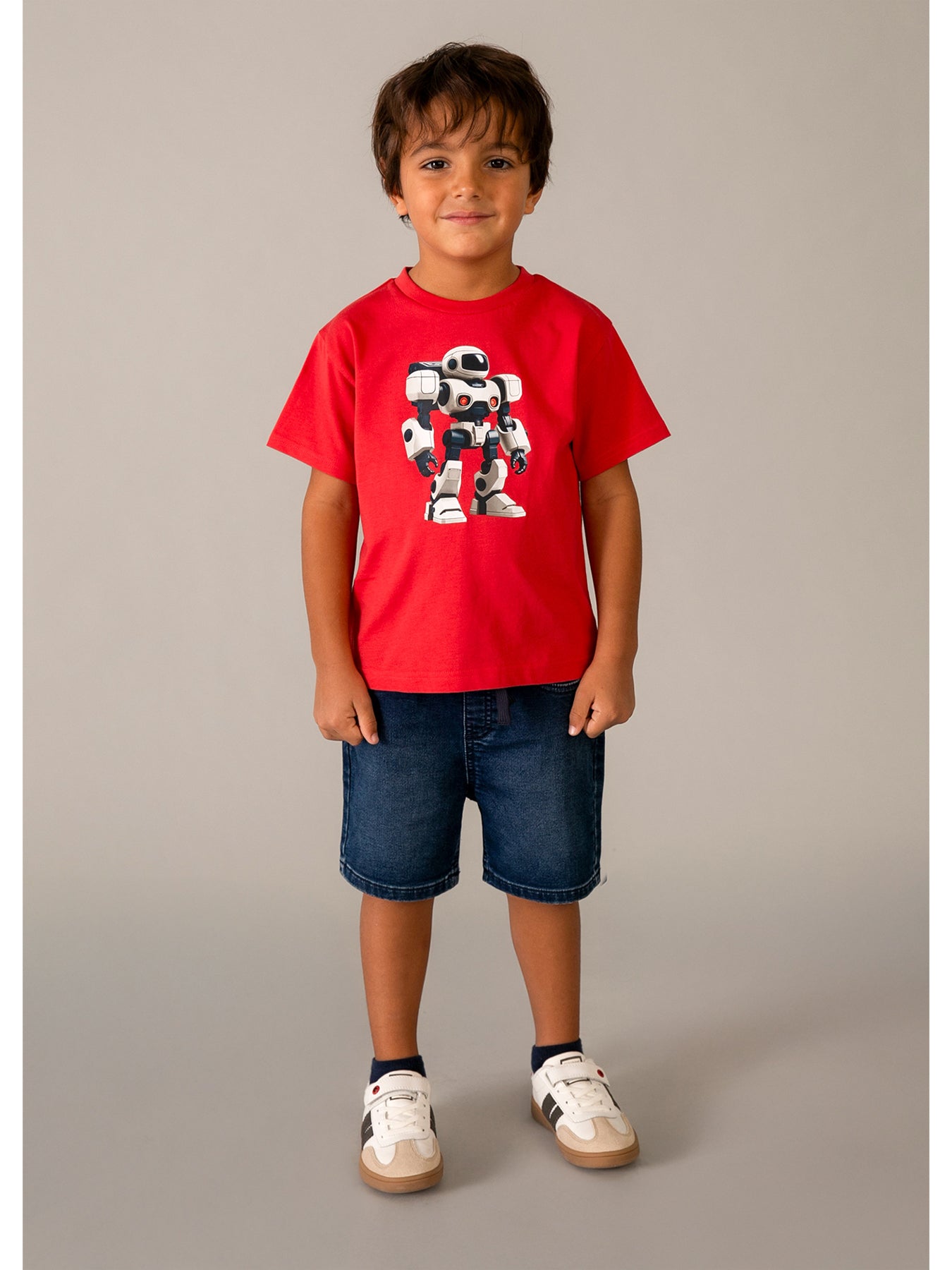Kids’ Bermuda Denim Shorts Navy