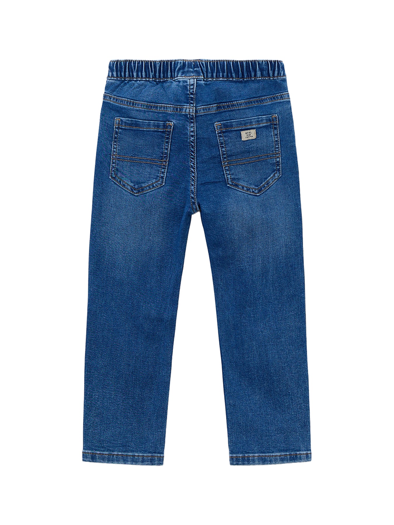 Kids’ Denim Jogger Pants Blue