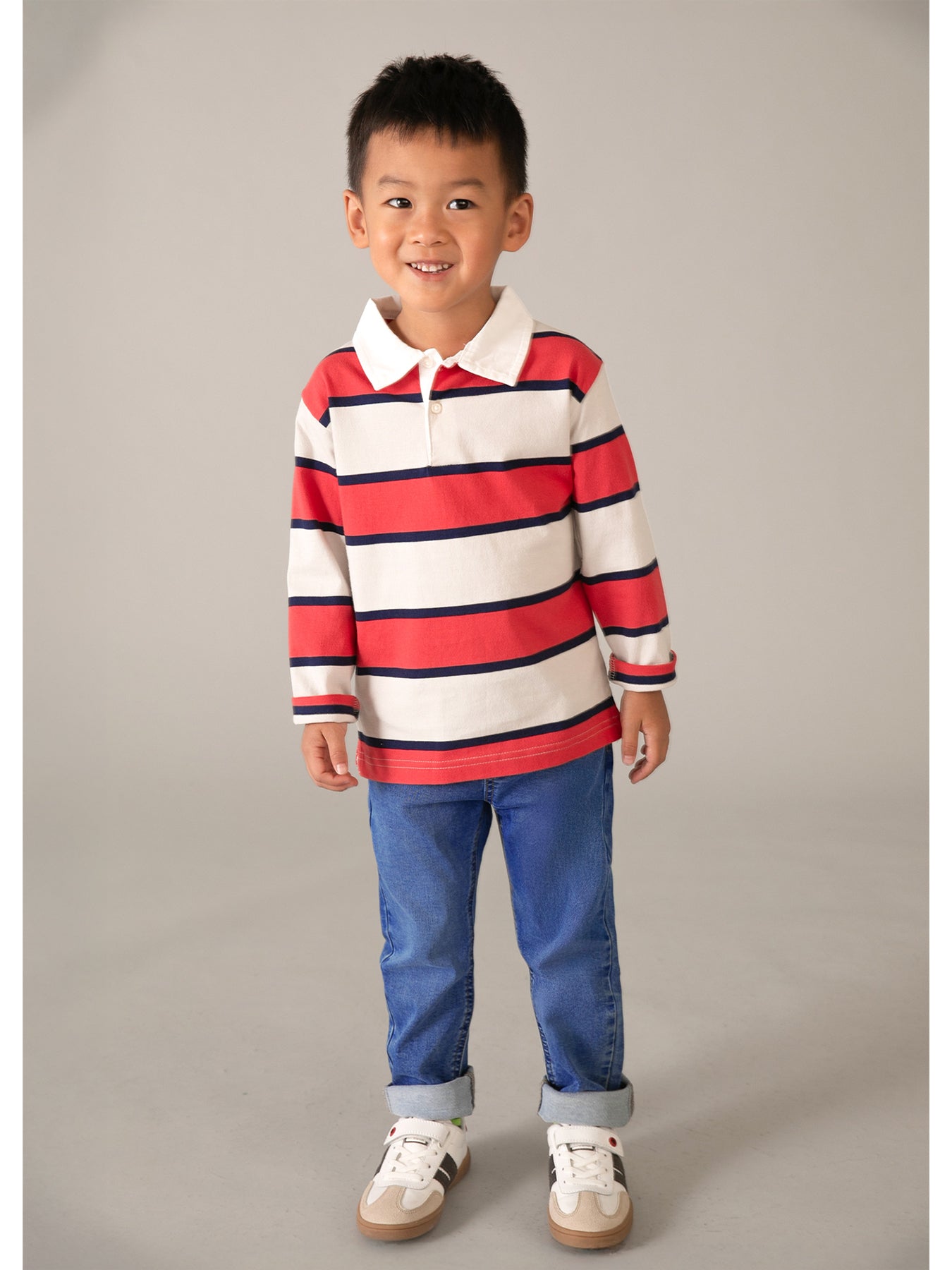 Kids’ Denim Jogger Pants Blue