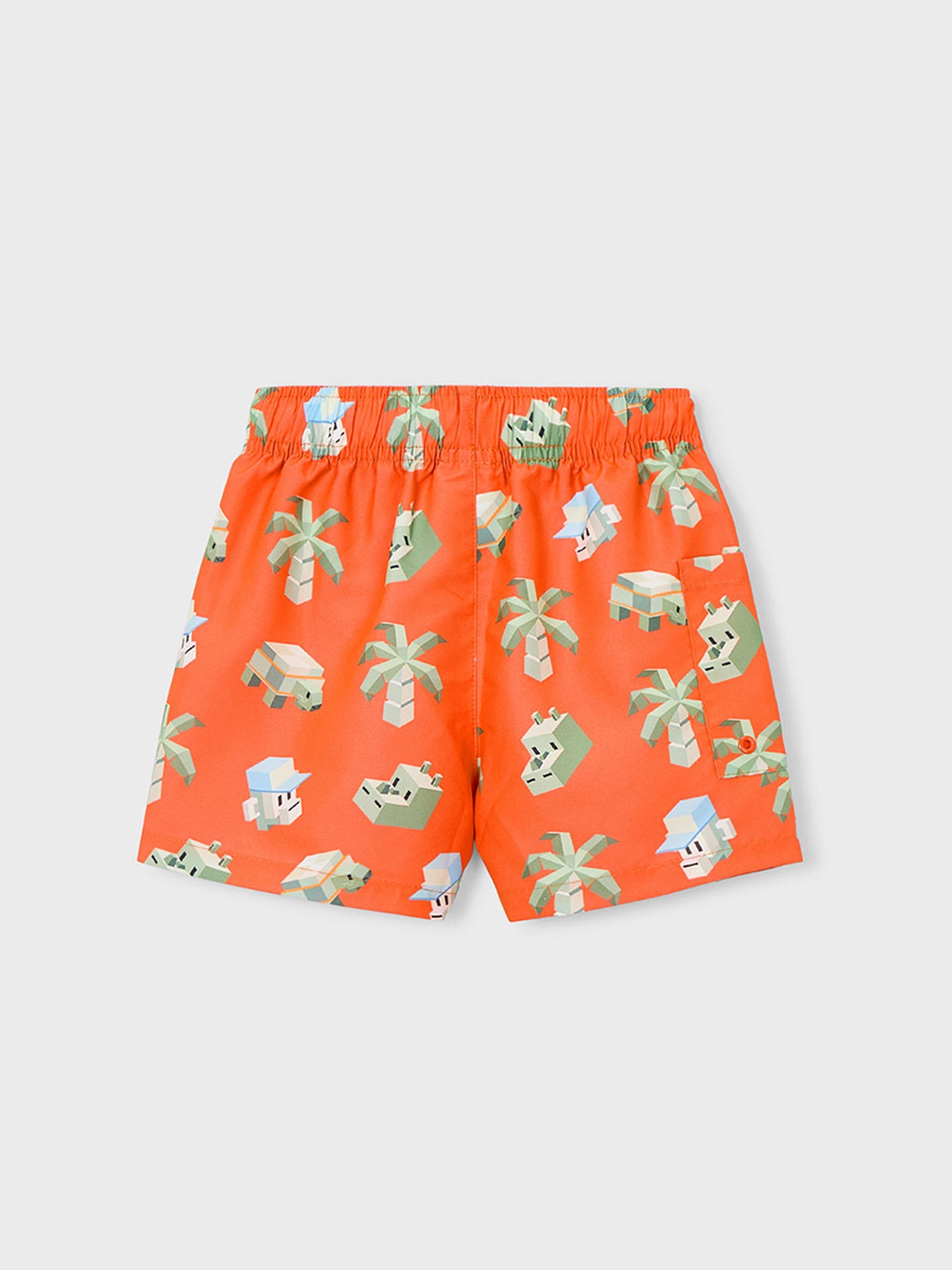 Kids’ Monkey Swim Shorts Orange